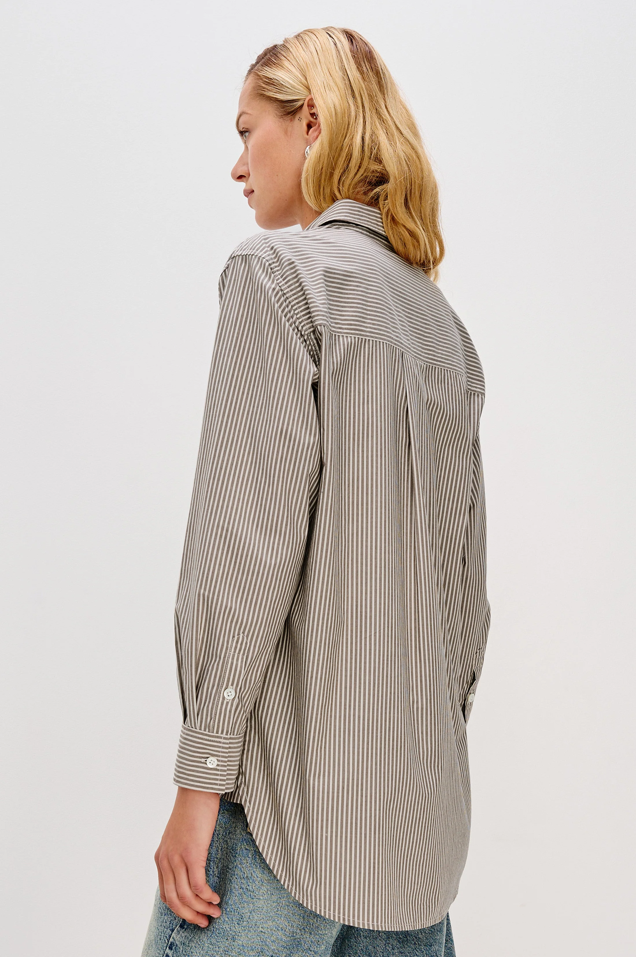 ELSA SHIRT - NOIR STRIPE - Image 5