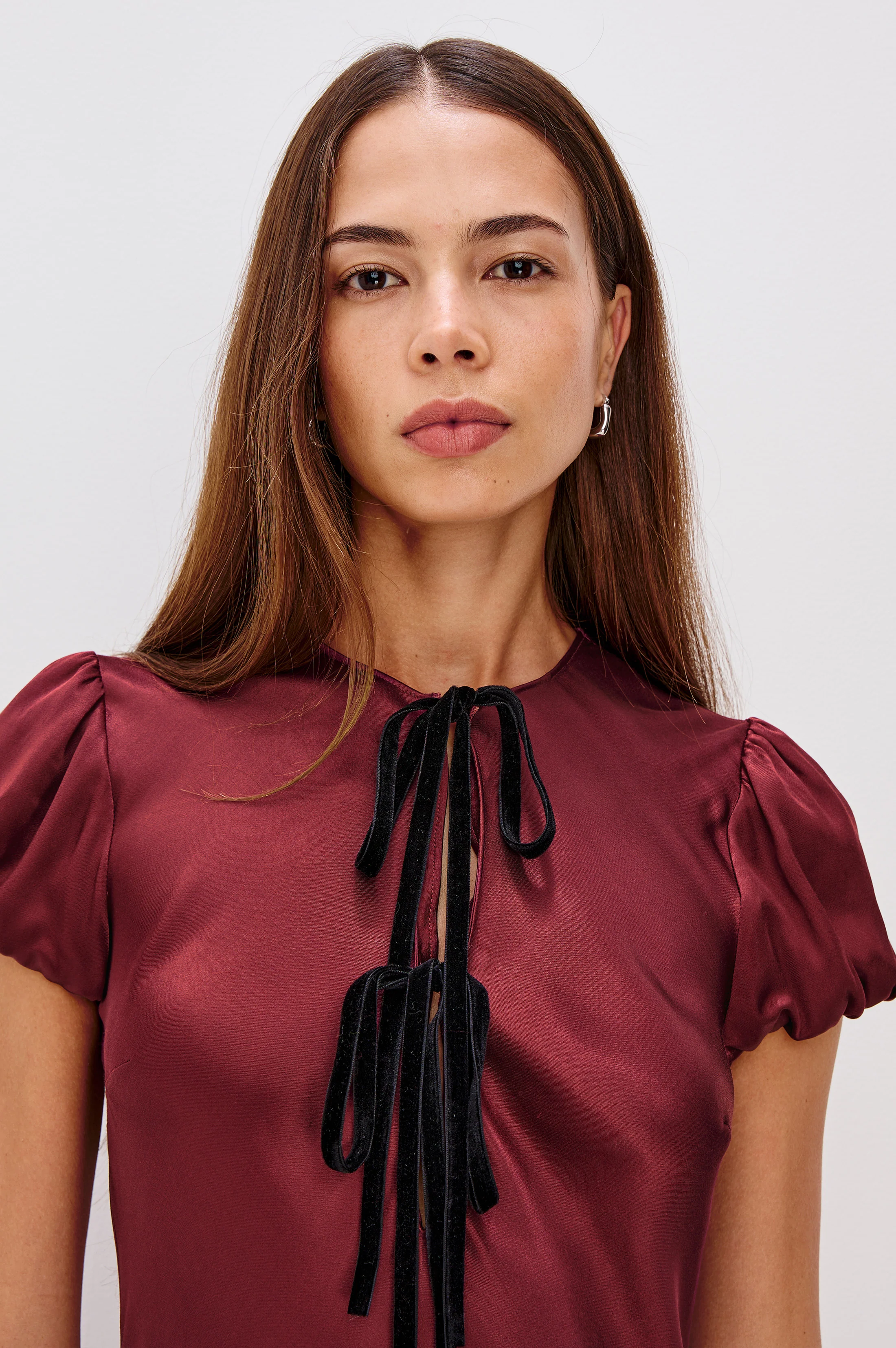 ELYSIA DRESS - GARNET - Image 2