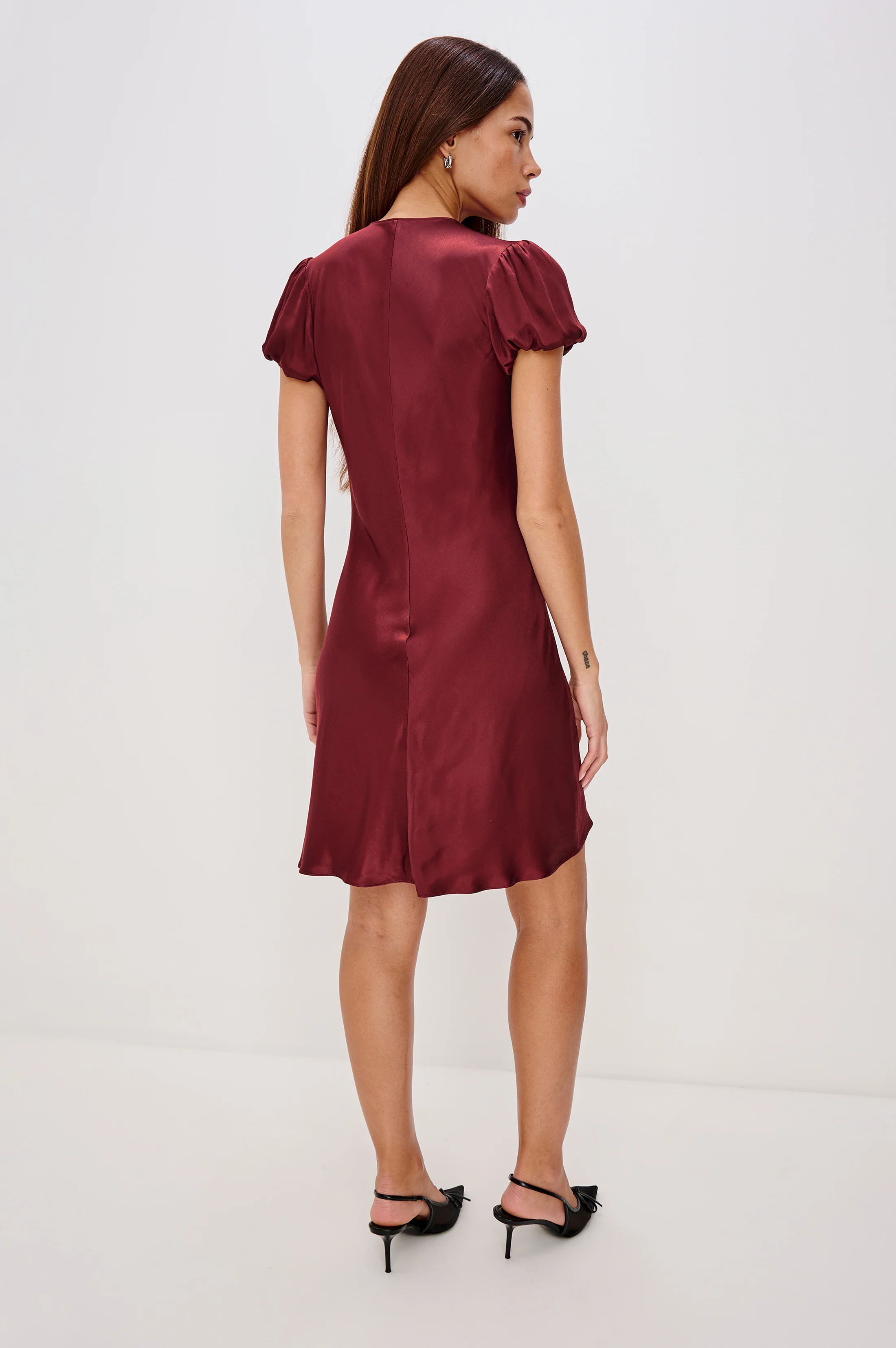 ELYSIA DRESS - GARNET - Image 4