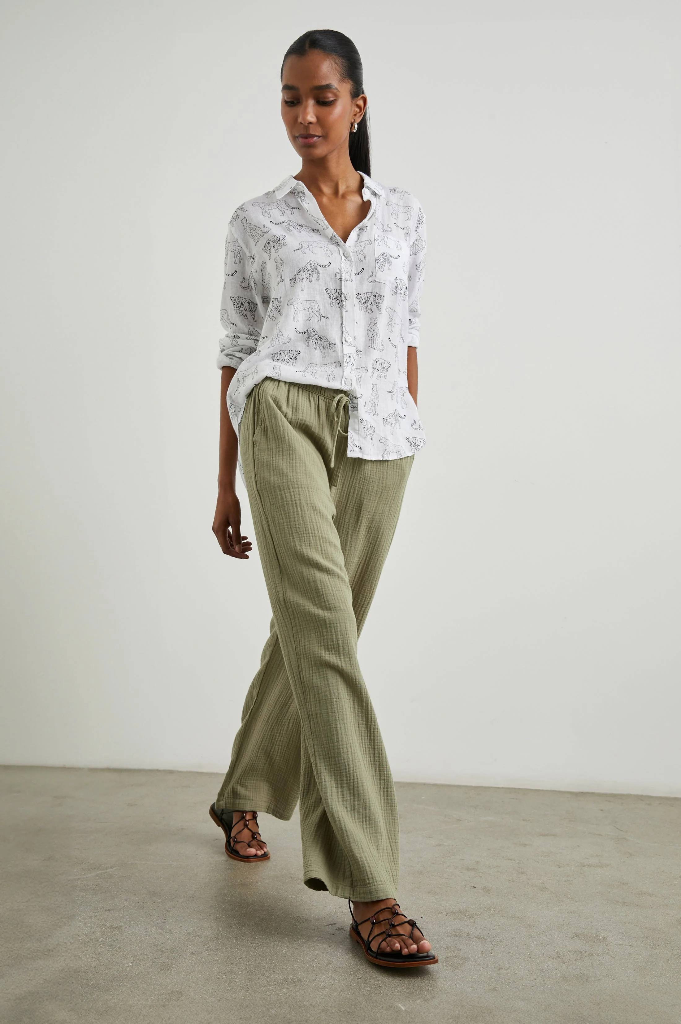EMMIE PANT - MERMAID GAUZE - Image 4