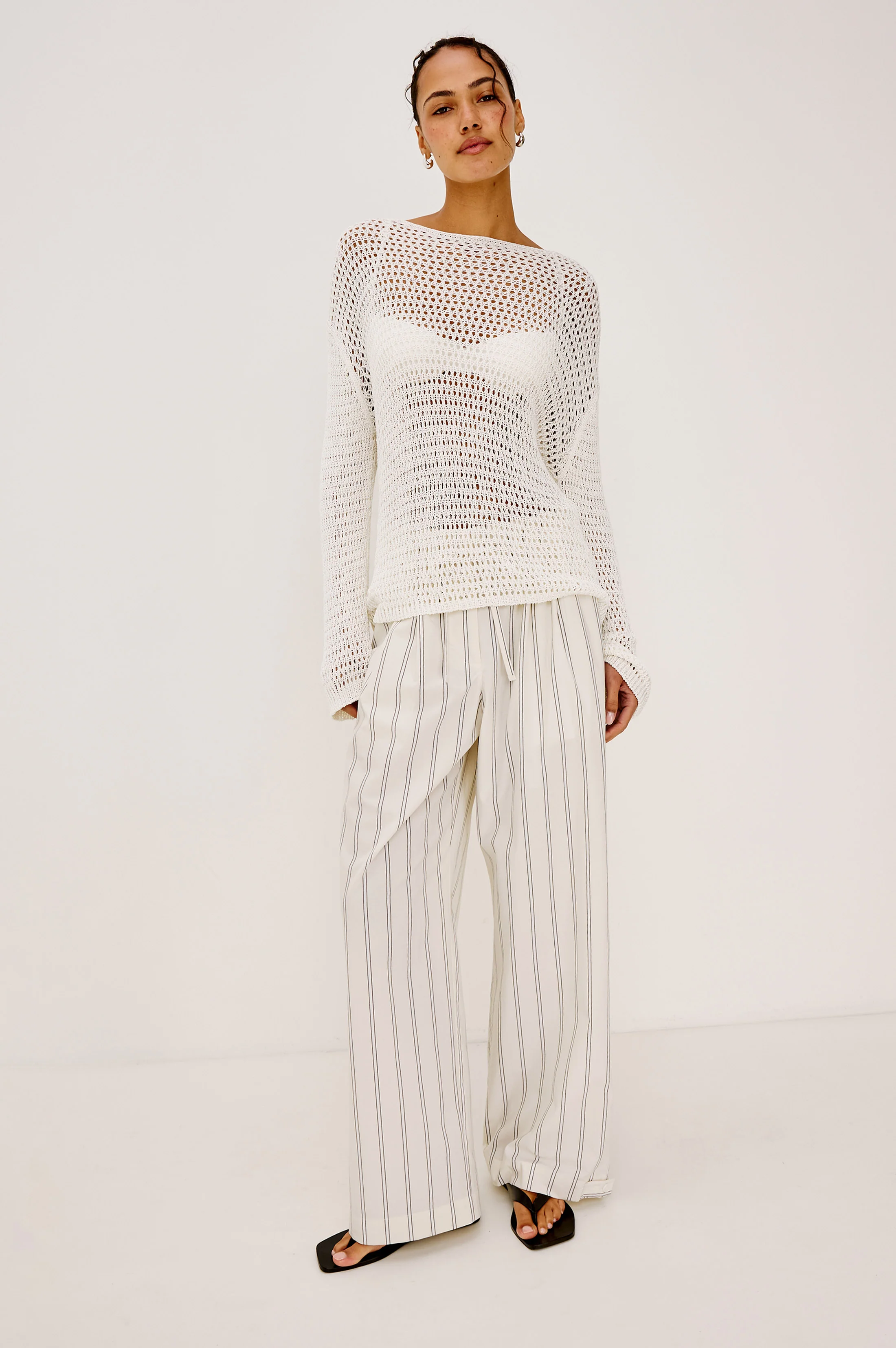 EVANGELINE SWEATER - IVORY - Image 3