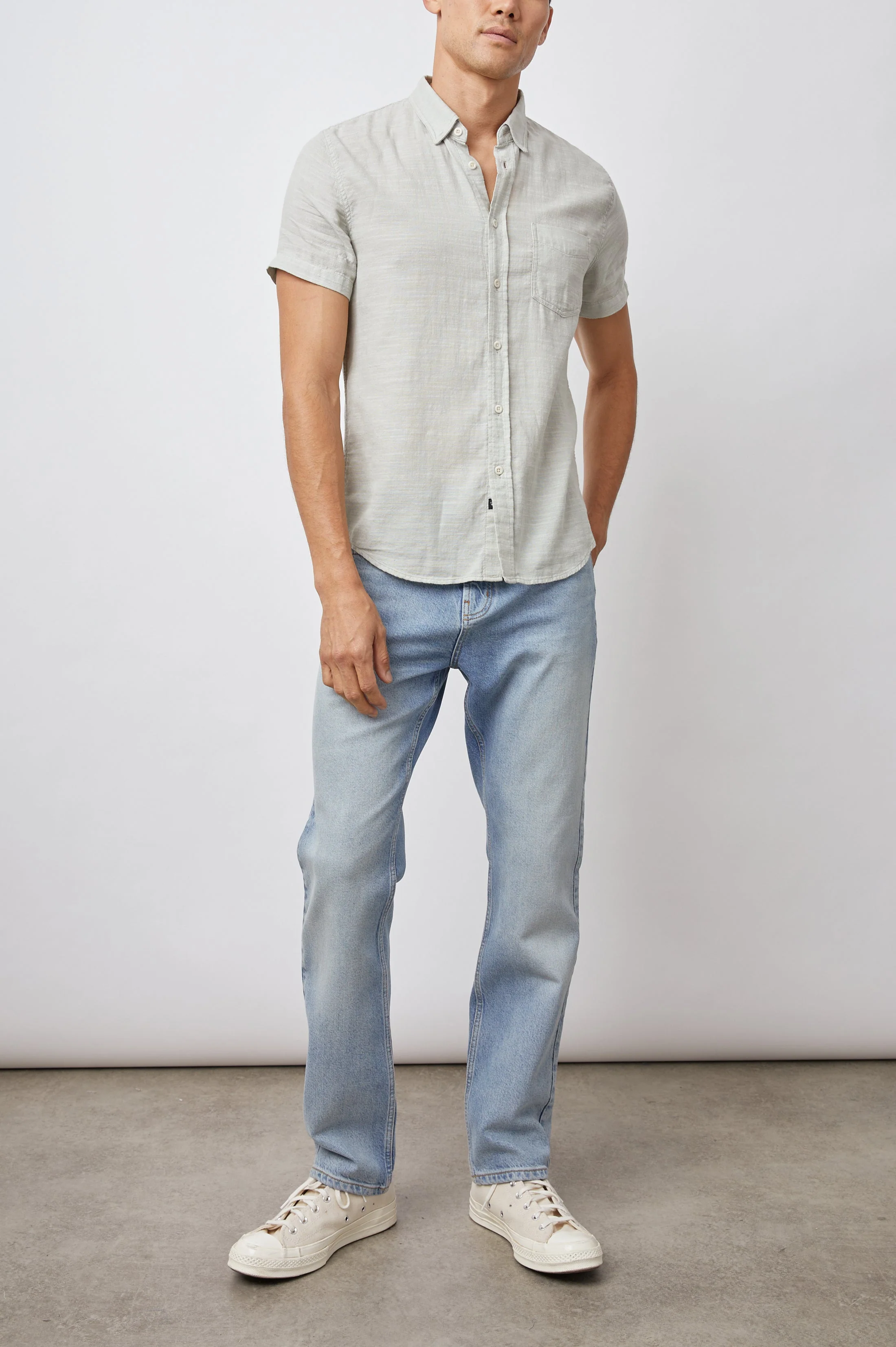 FAIRFAX SHIRT - SAGE - Image 3