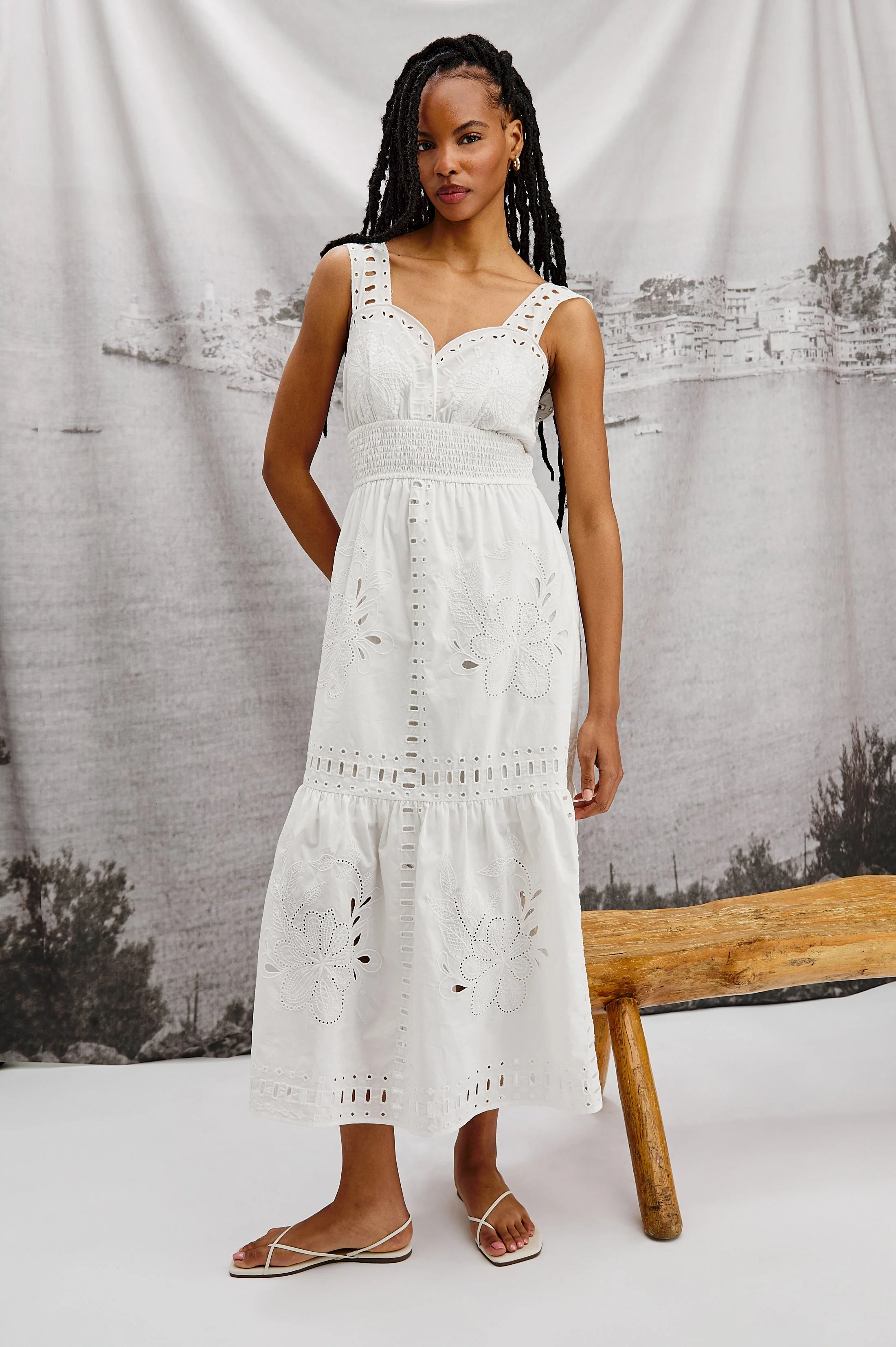 FAWN DRESS - WHITE - Image 3