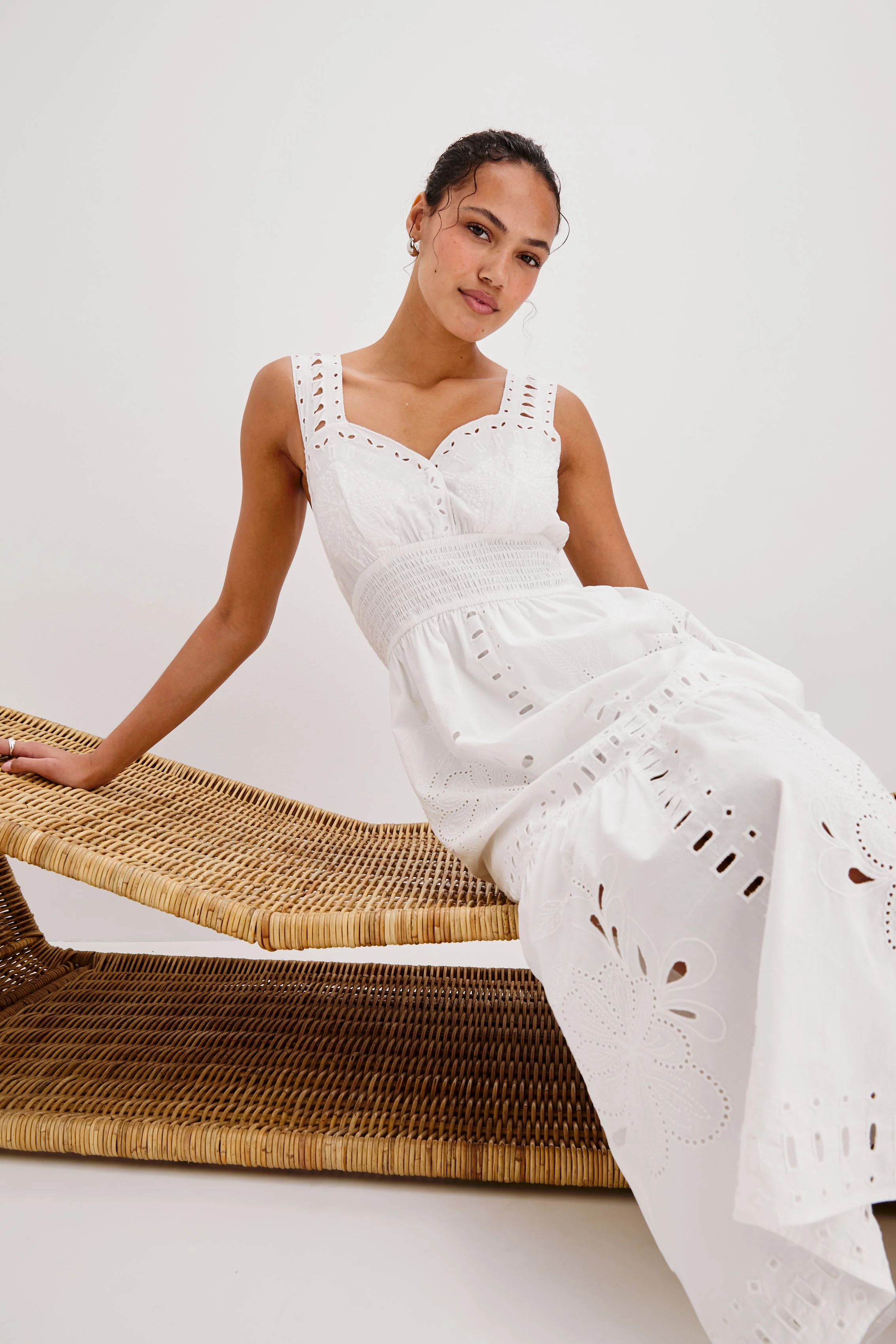FAWN DRESS - WHITE - Image 4
