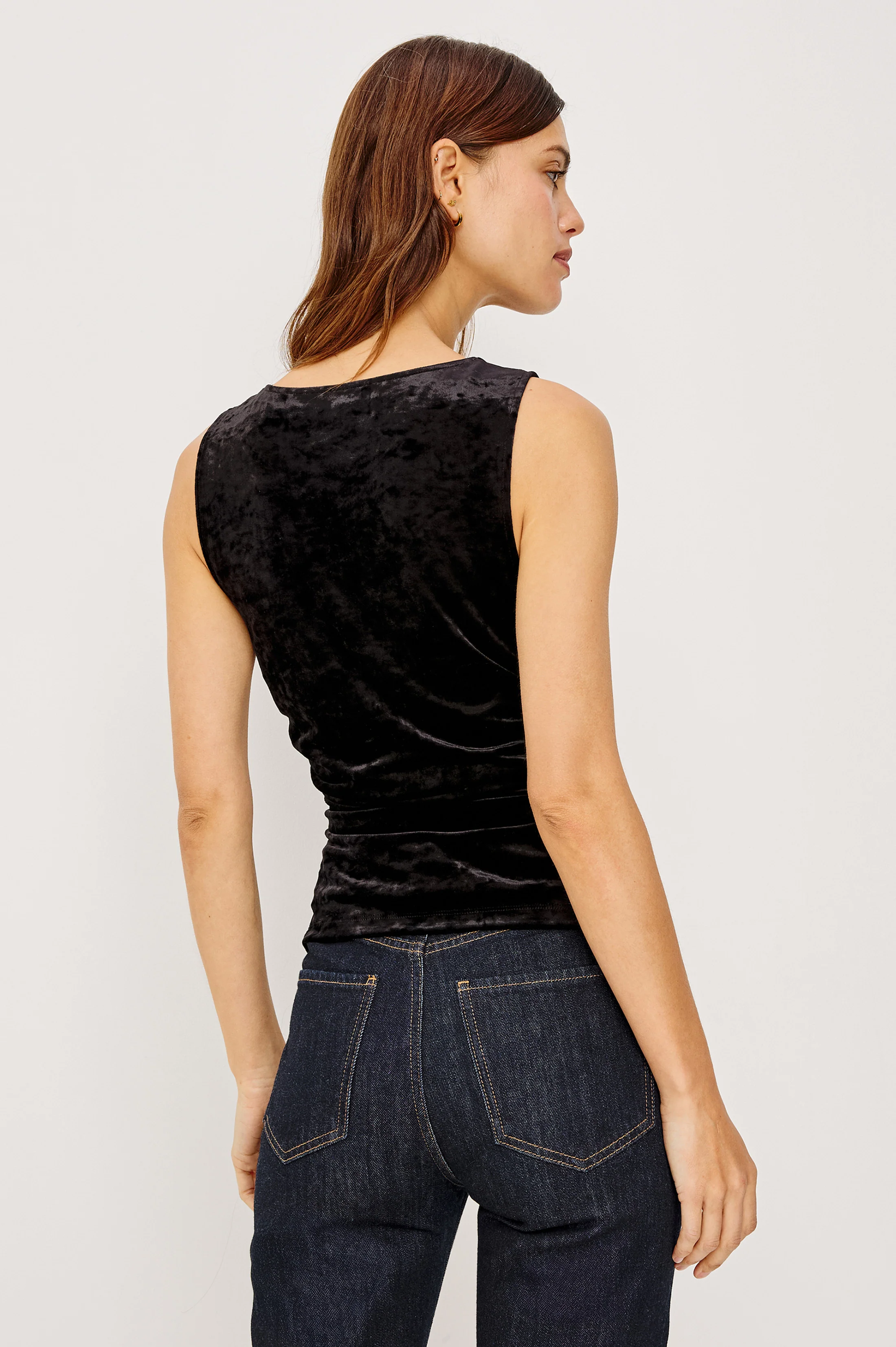 FETE TOP - BLACK VELVET - Image 4