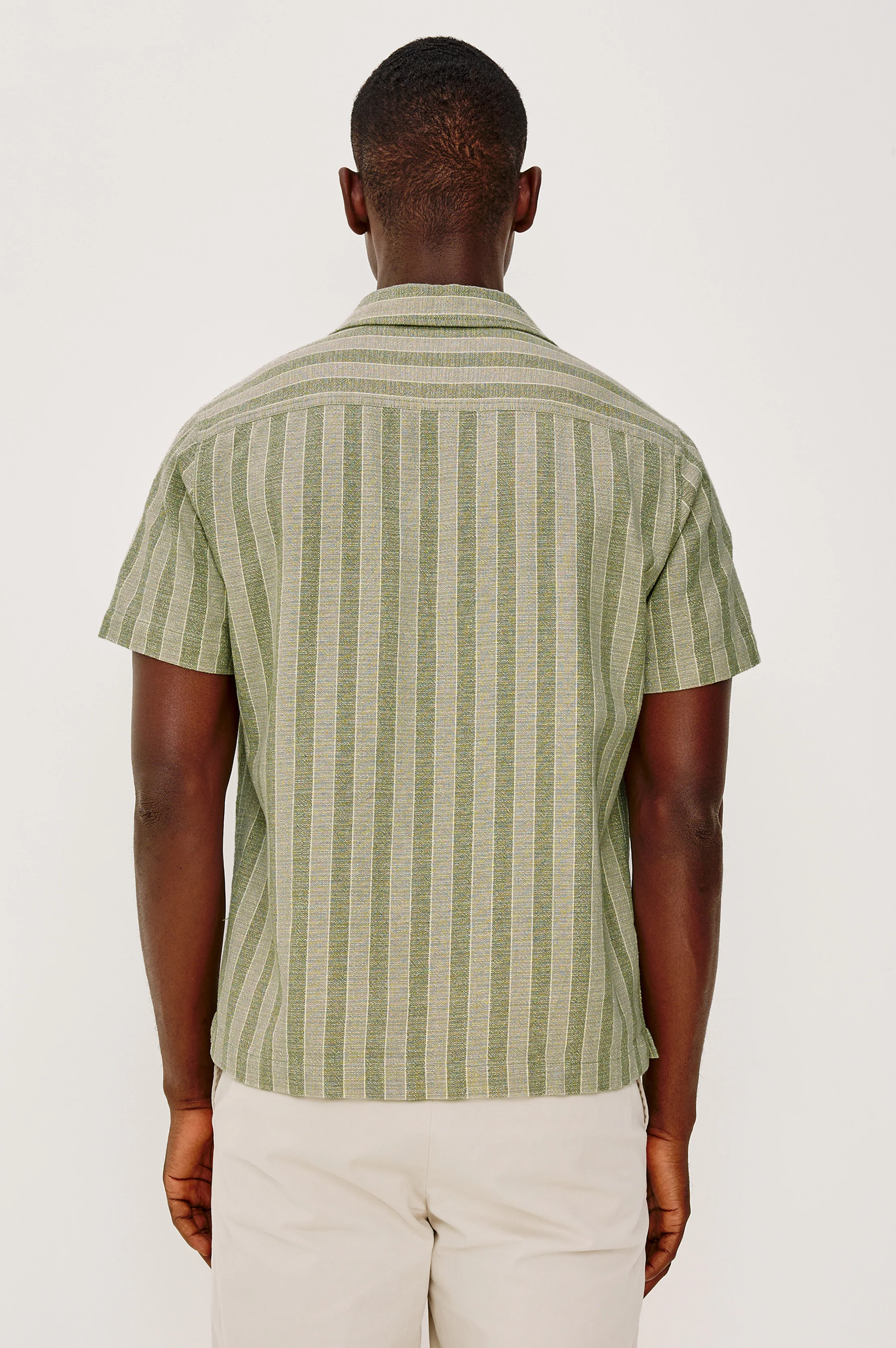 FIELDER SHIRT - SAGE BRUSH STRIPE - Image 5