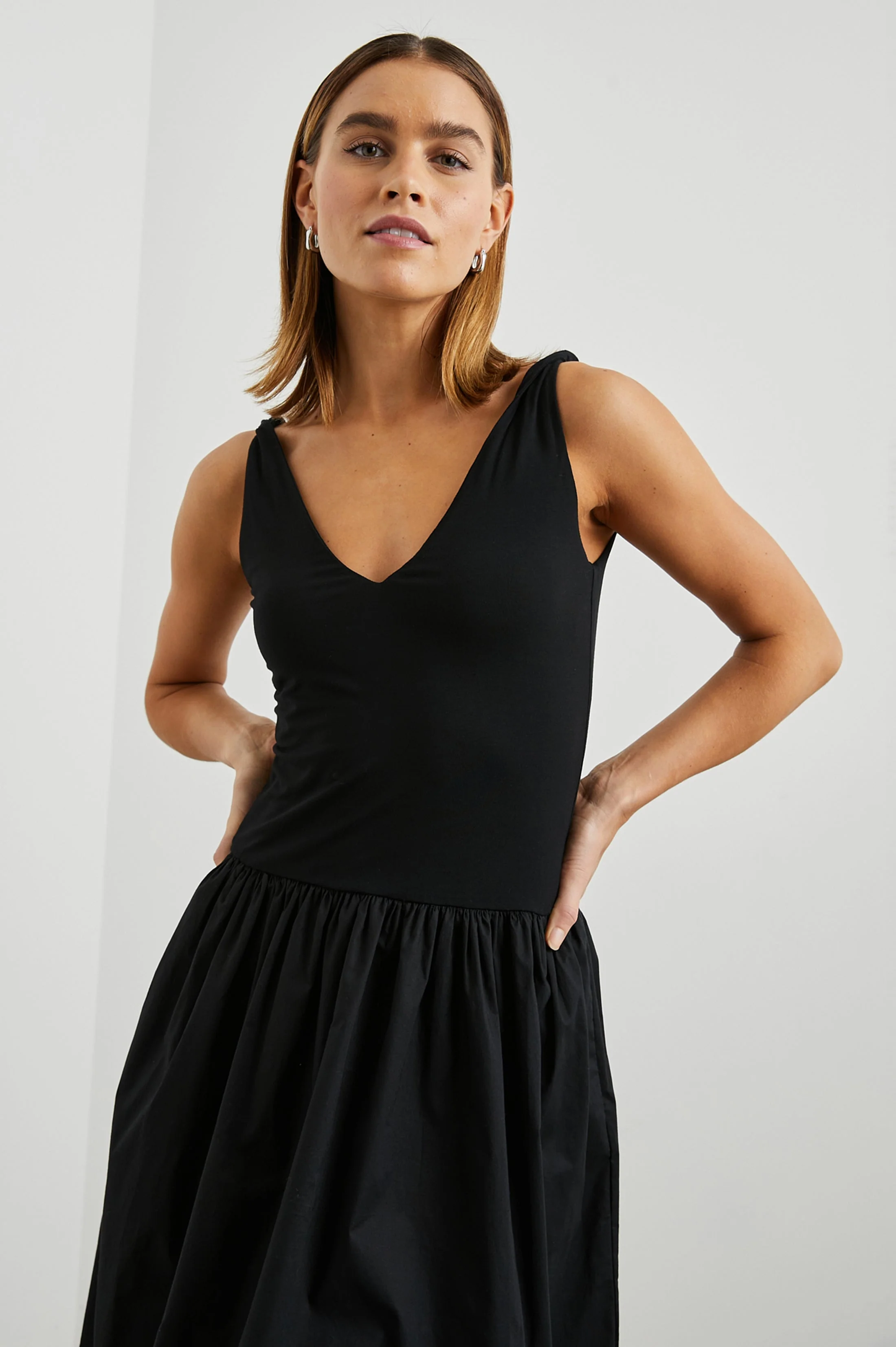 FRANCA DRESS - BLACK - Image 4