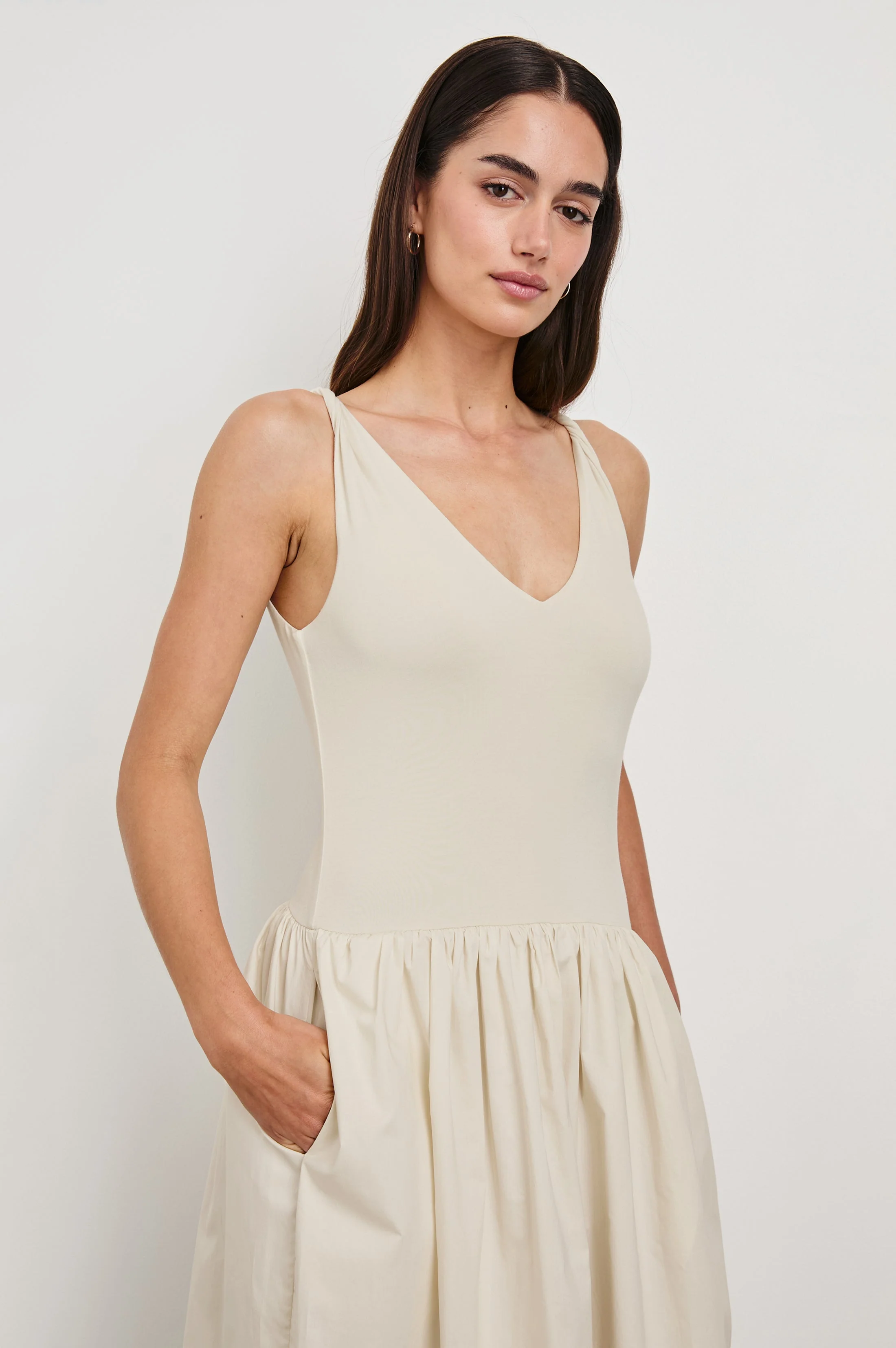 FRANCA DRESS - IVORY - Image 6