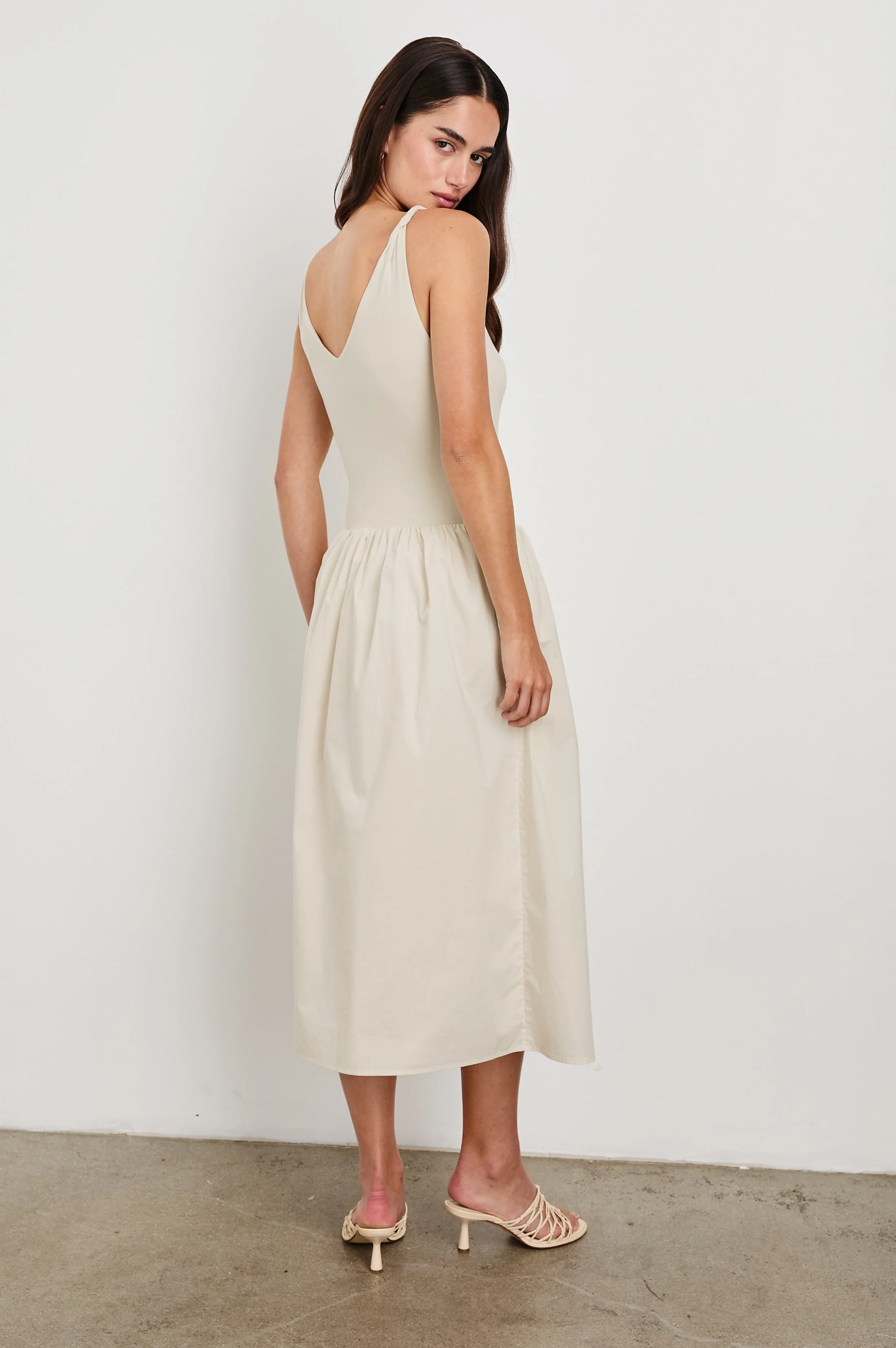 FRANCA DRESS - IVORY - Image 8