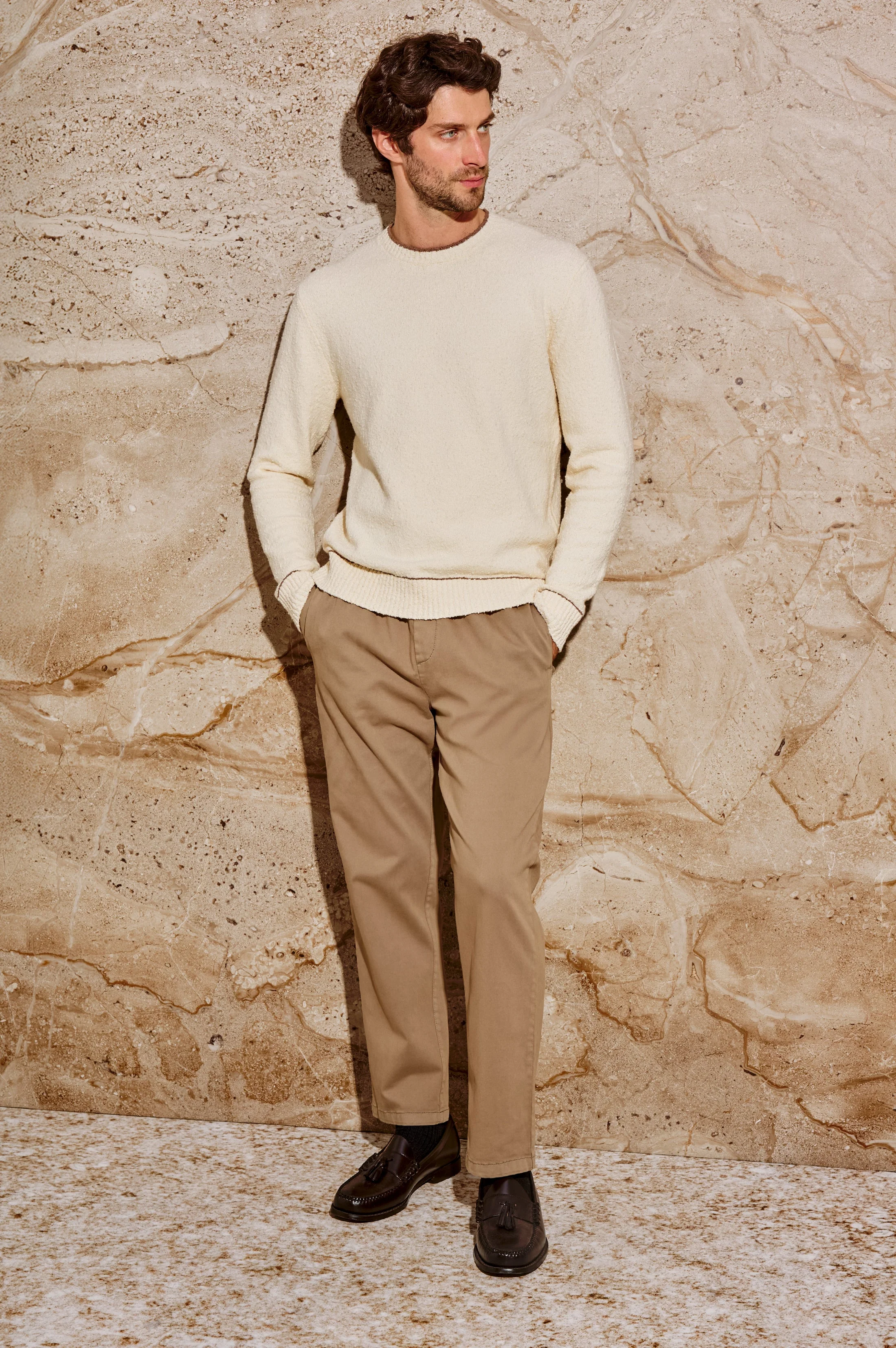 FRANCO SWEATER - CREAM - Image 3