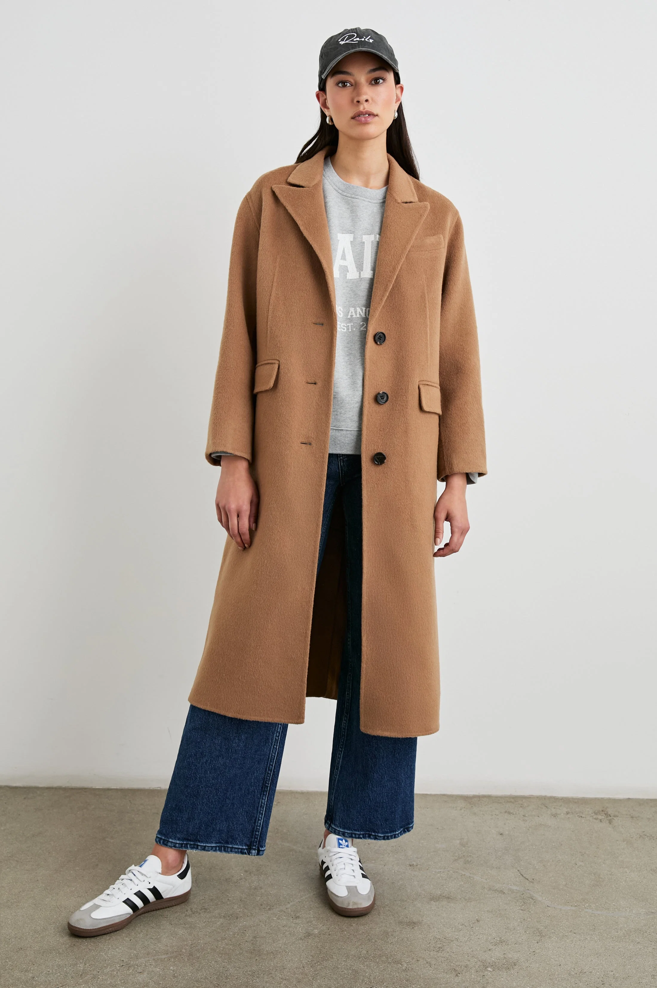 GALLERY COAT - CAMEL