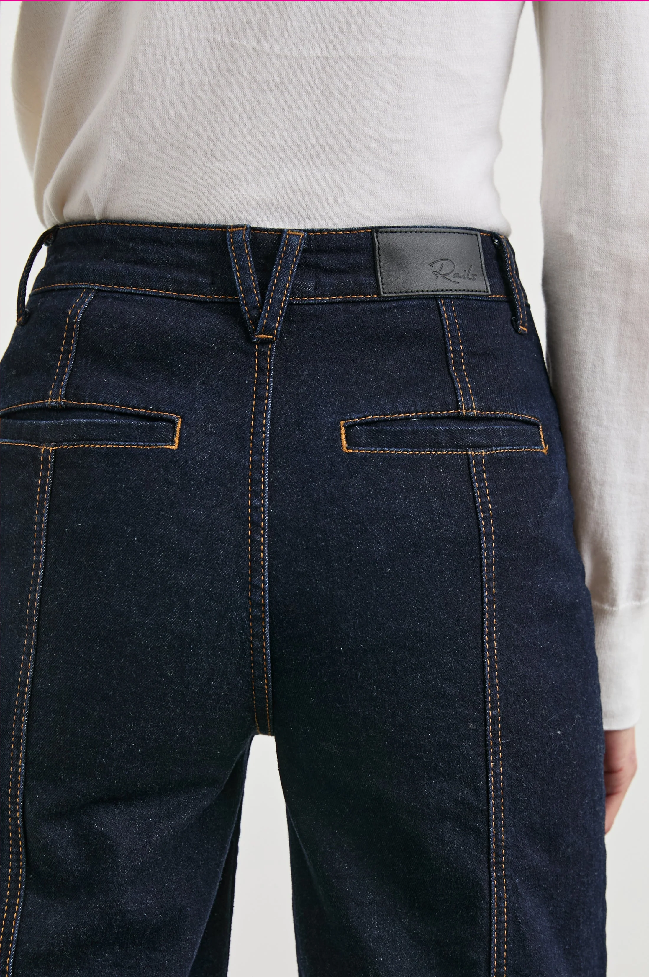 GETTY CROP UTILITY WIDE LEG - MIDNIGHT BLUES - Image 3