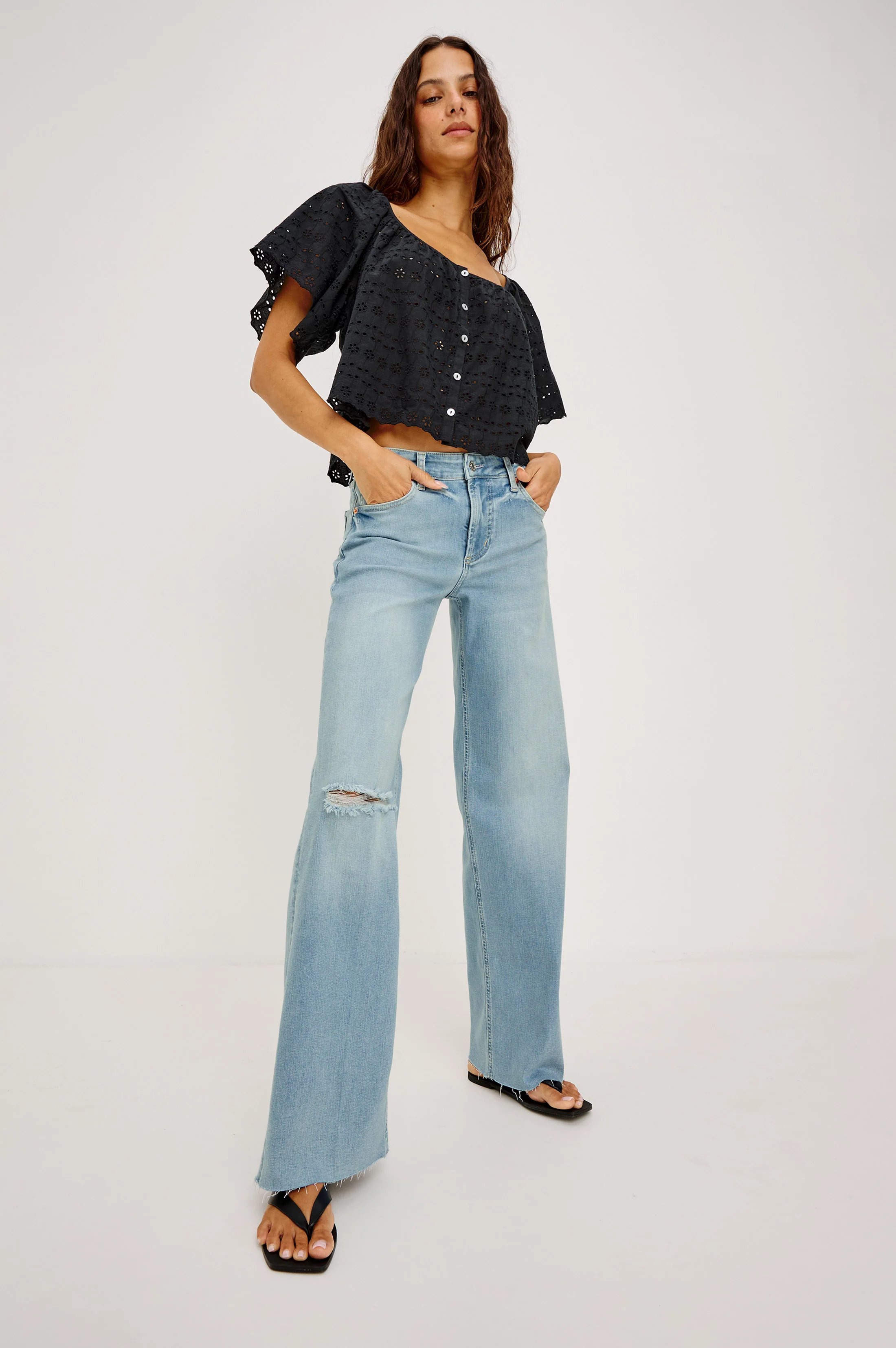 GETTY LOW RISE WIDE LEG - WAVE RIDER - Image 3
