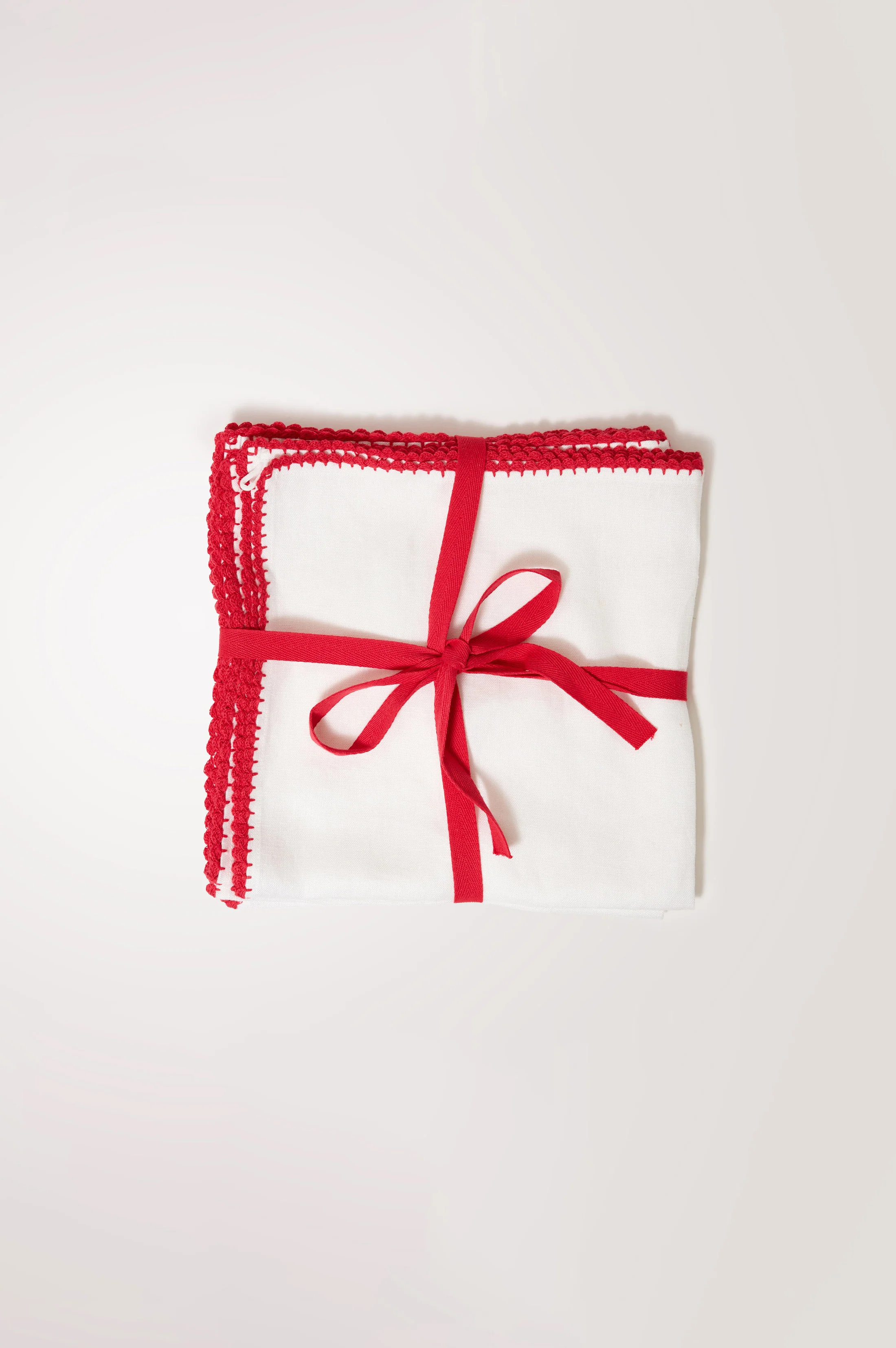 RAILS X GIADZY NONNA NAPKIN, SET OF 4 - WHITE