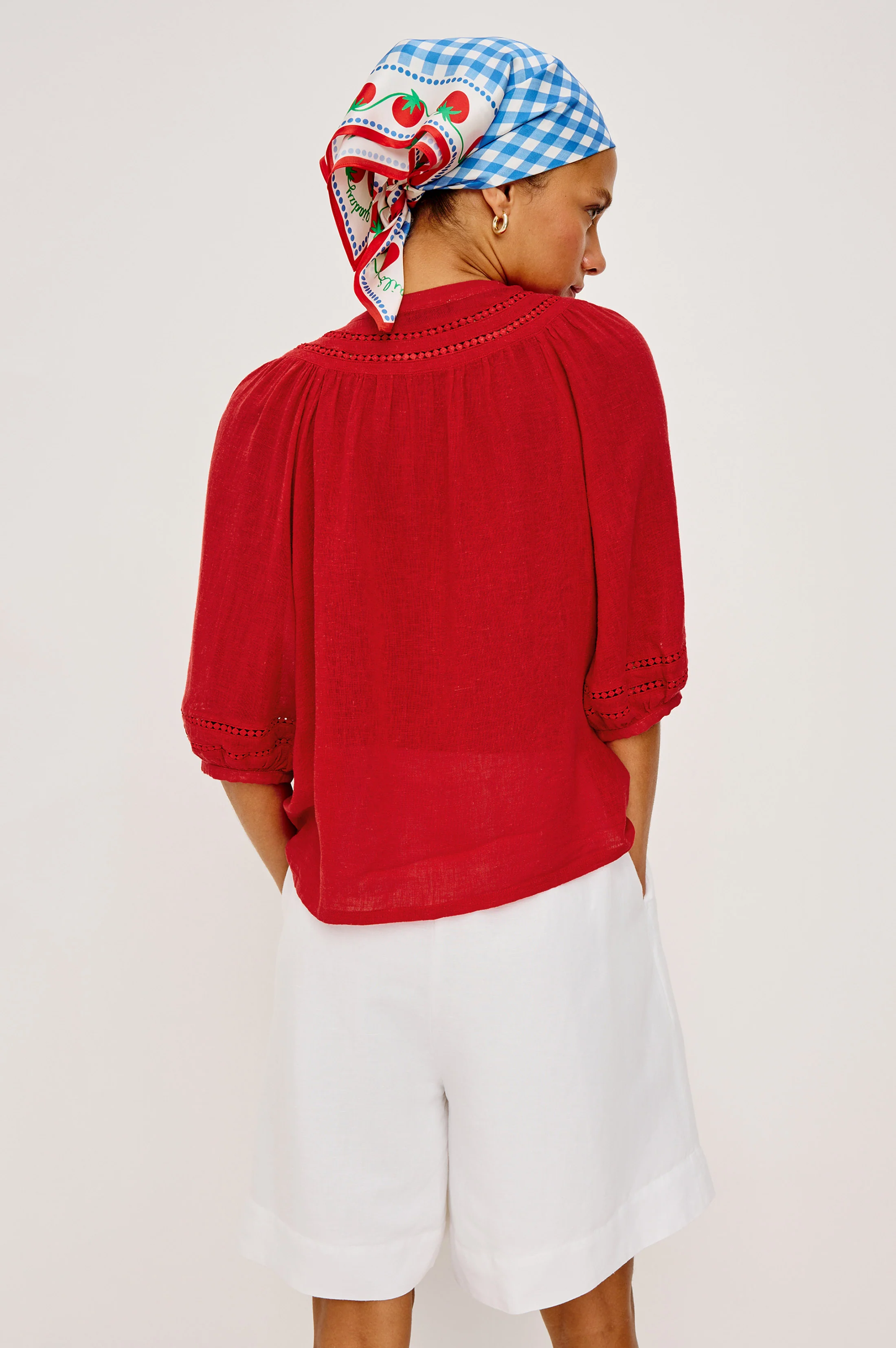 RAILS X GIADZY THEIA TOP - TOMATO - Image 4