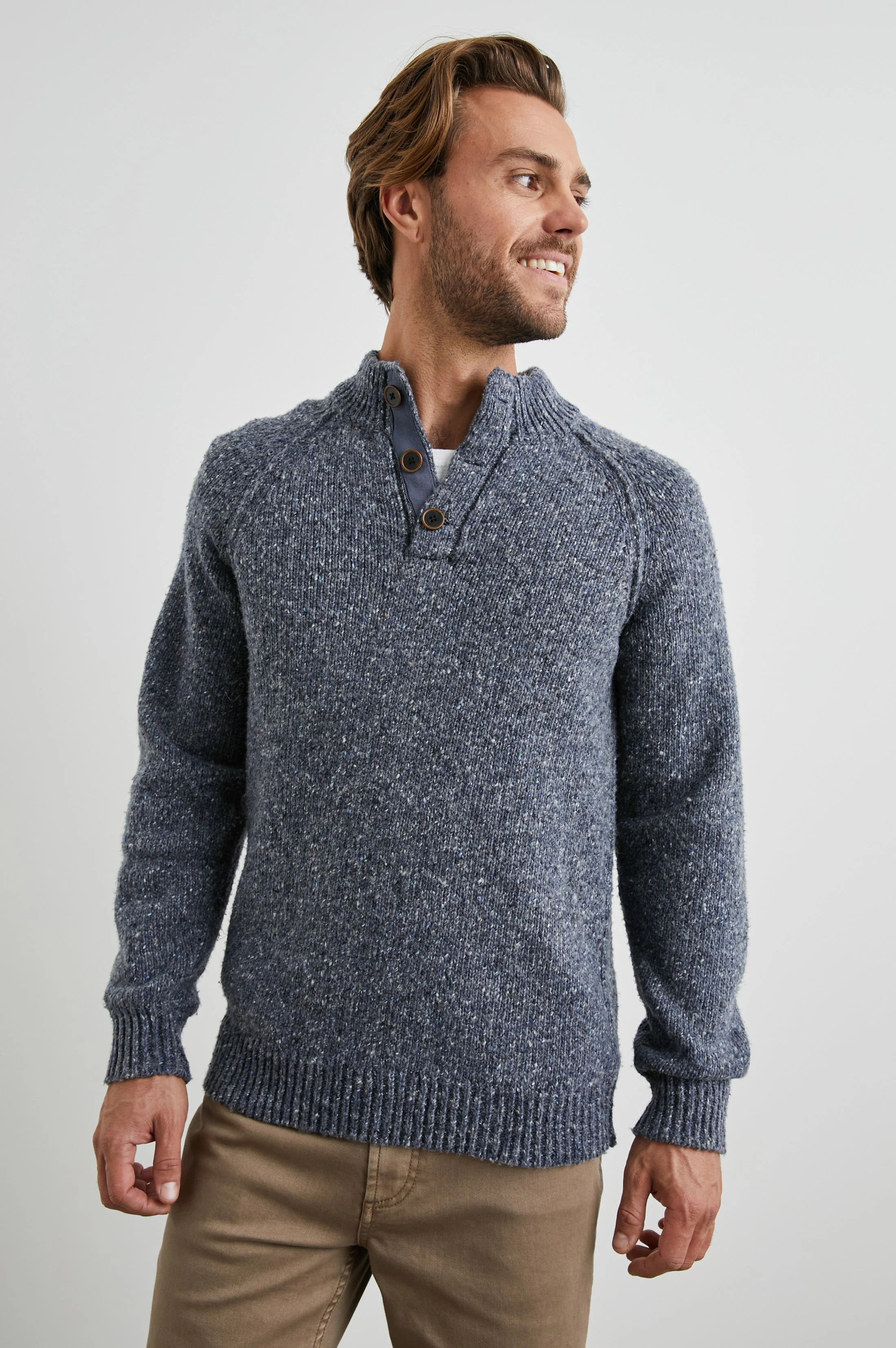 HARDING SWEATER - BLUE NEP - Image 5