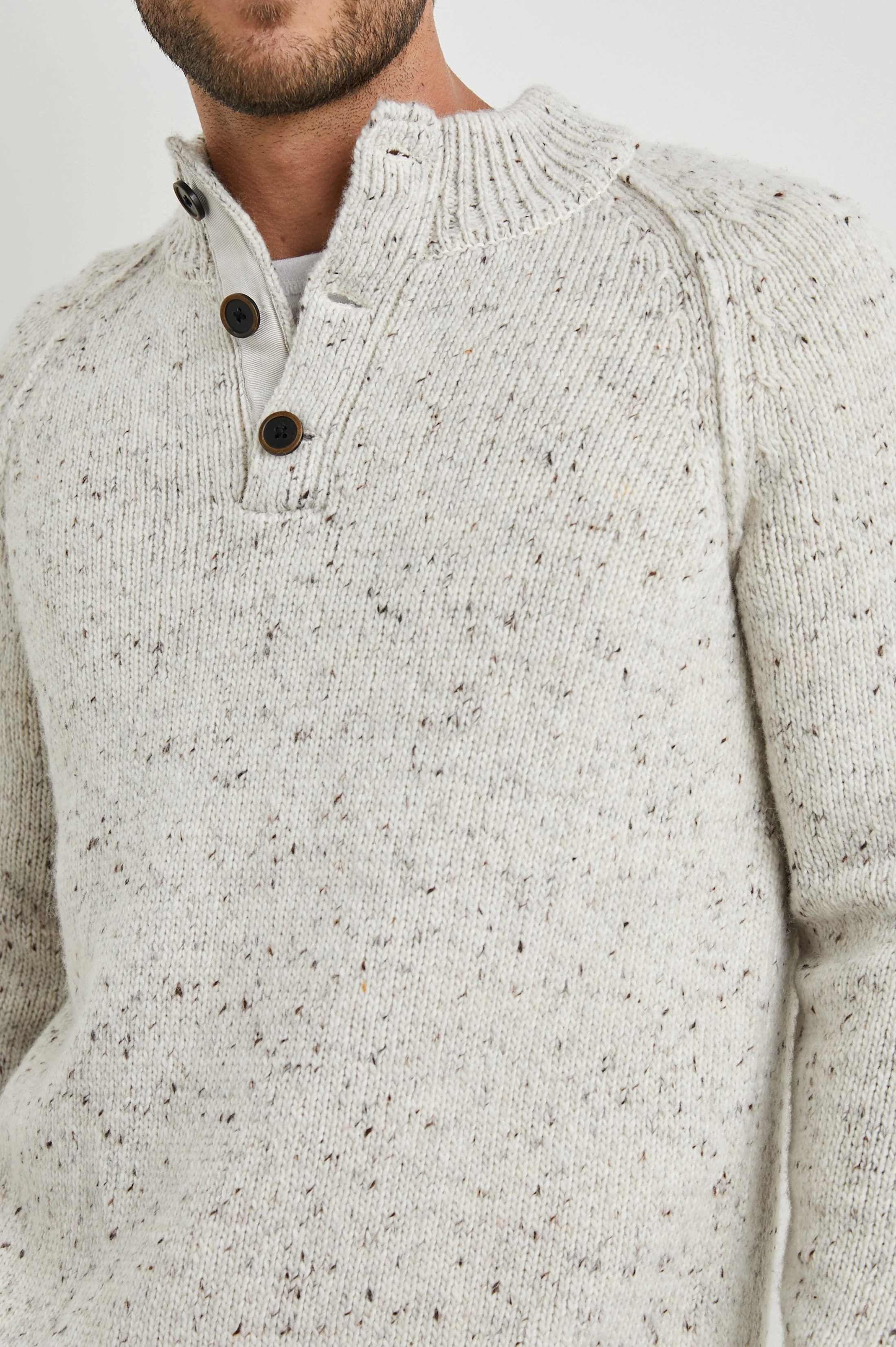 HARDING SWEATER - NATURAL NEP - Image 2