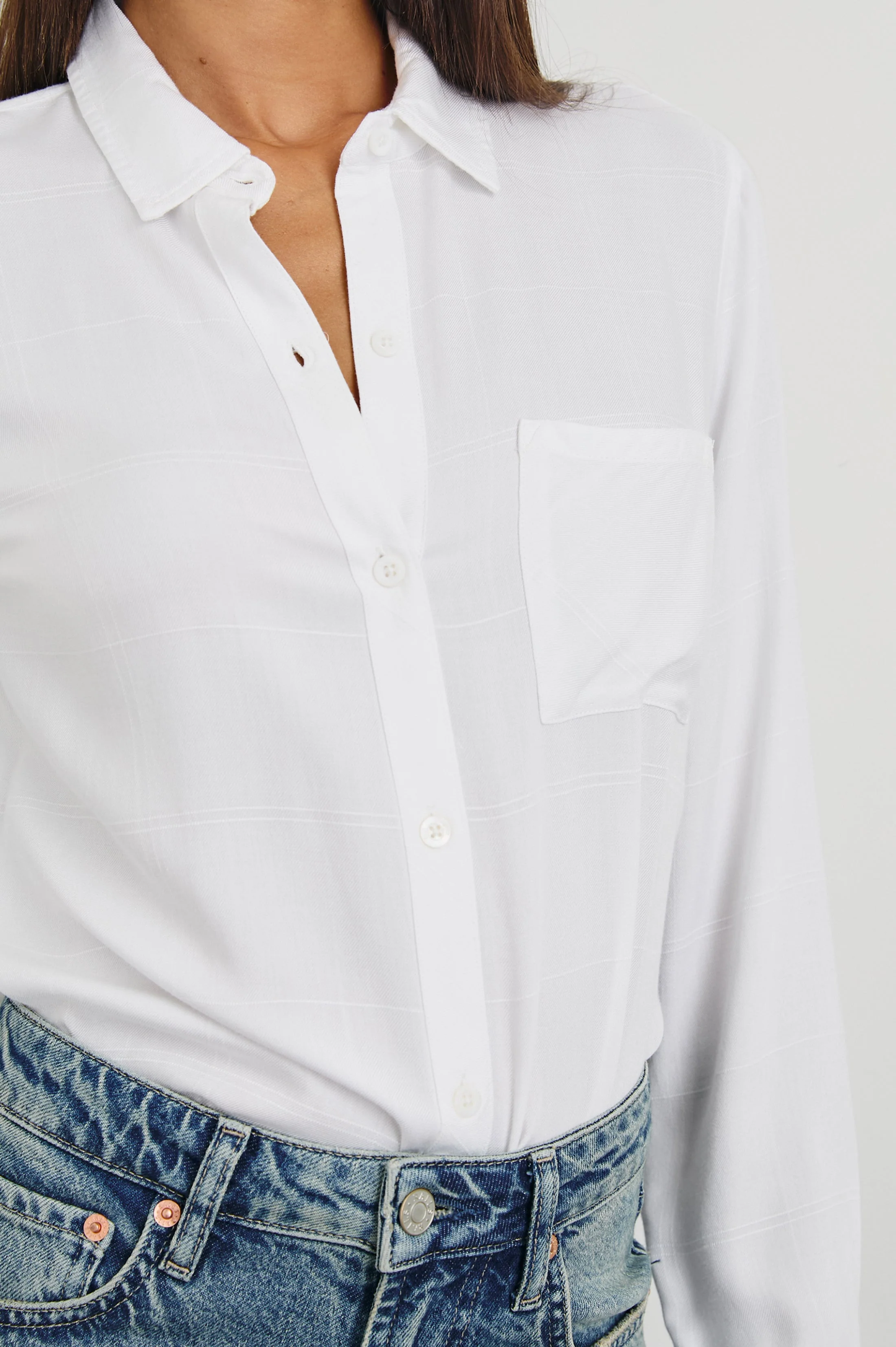 HUNTER SHIRT - IVORY CHECK - Image 2