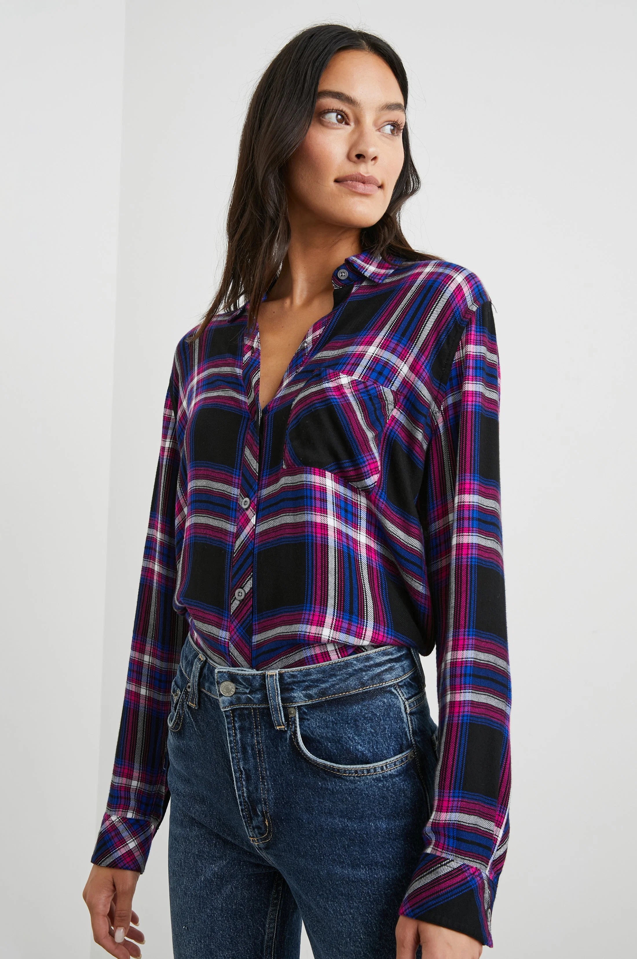 HUNTER SHIRT - ELECTRIC BLUE - Image 4