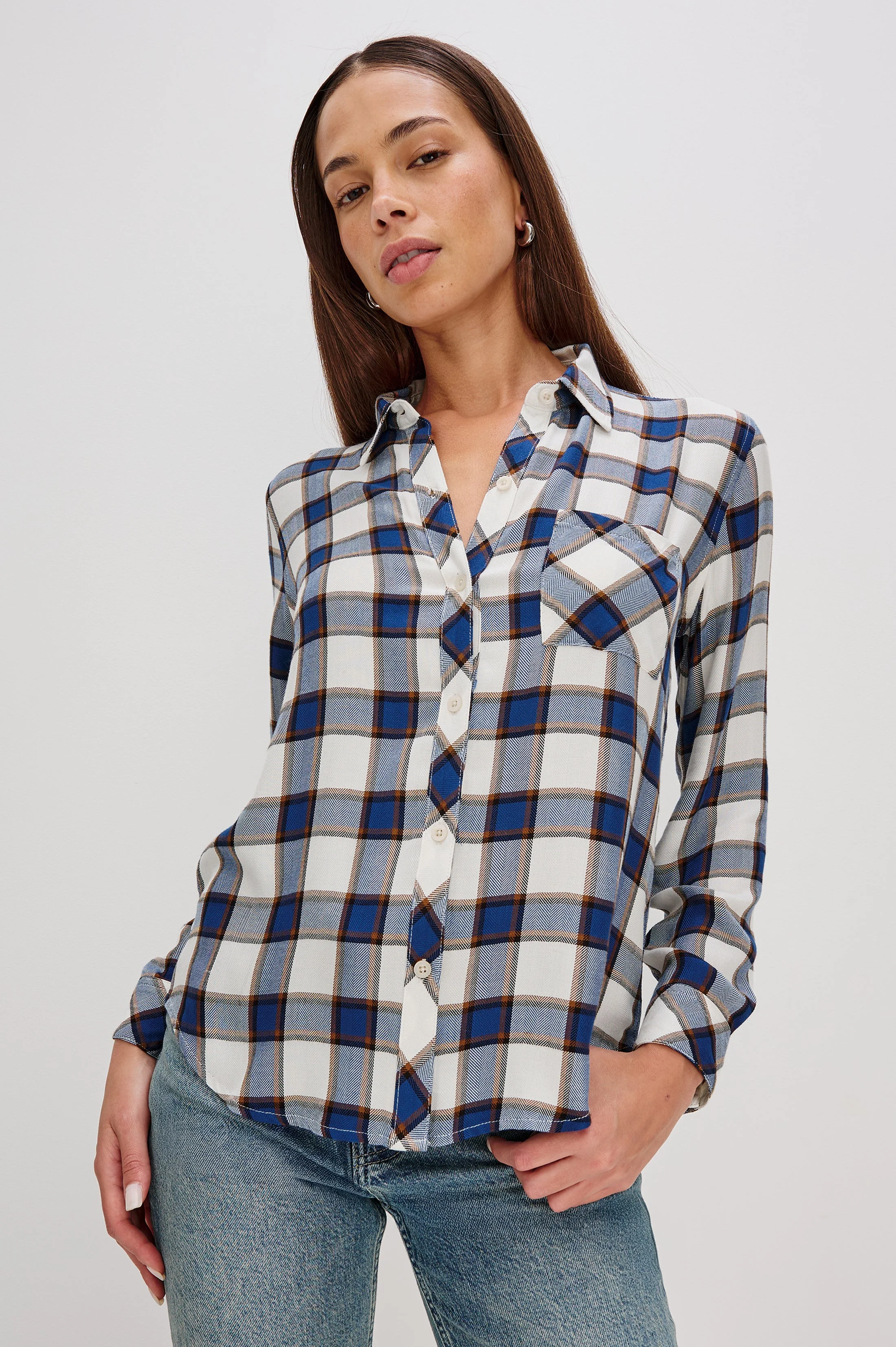 HUNTER SHIRT - GOLDEN COBALT - Image 4