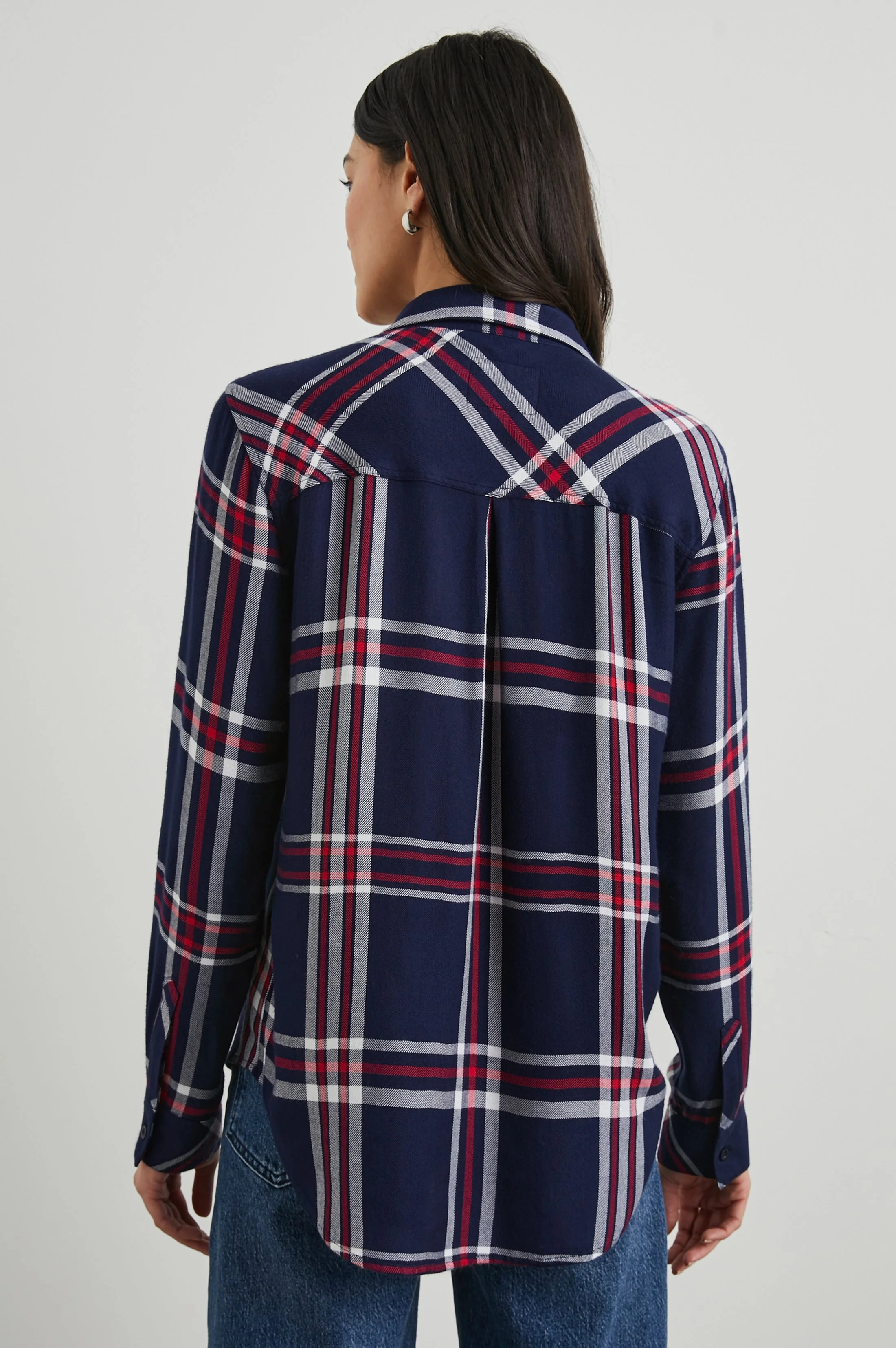 HUNTER SHIRT - PATRIOT NAVY RED - Image 2