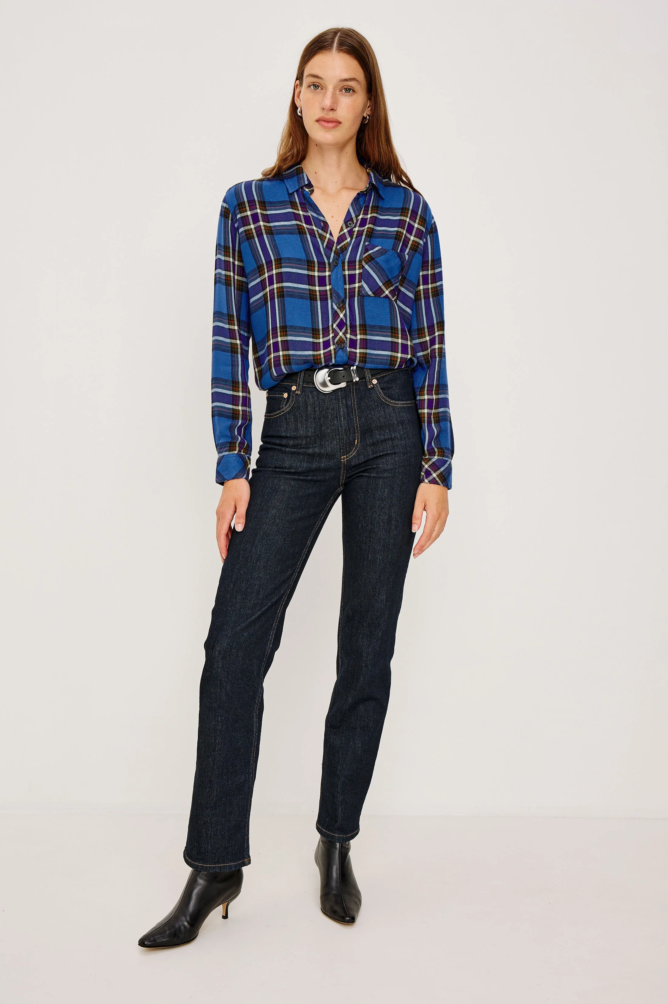 HUNTER SHIRT - SAPPHIRE INDIGO - Image 3