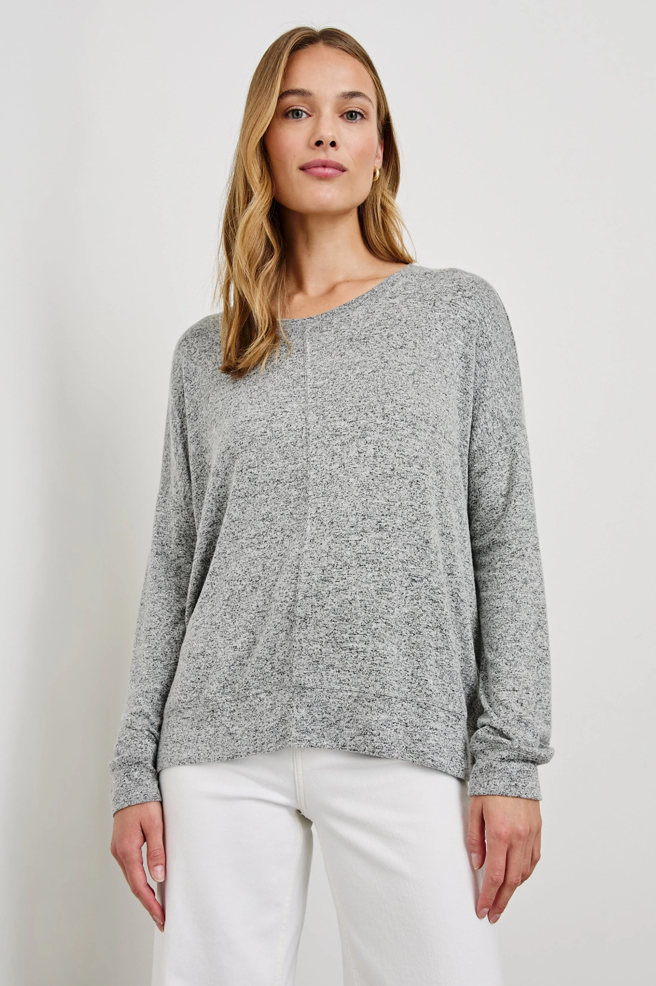 IGGY TOP - MELANGE GREY - Image 4