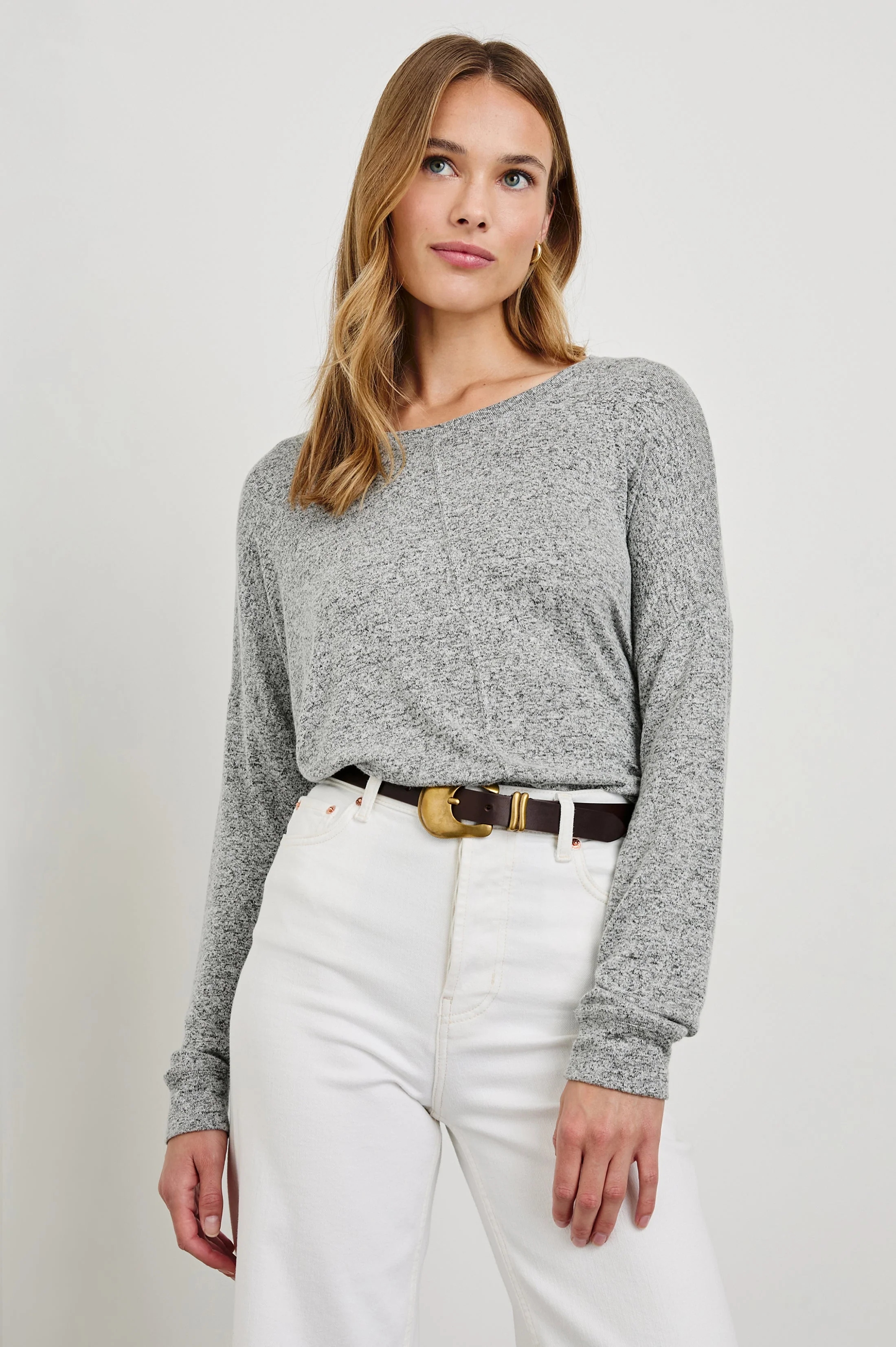 IGGY TOP - MELANGE GREY - Image 6