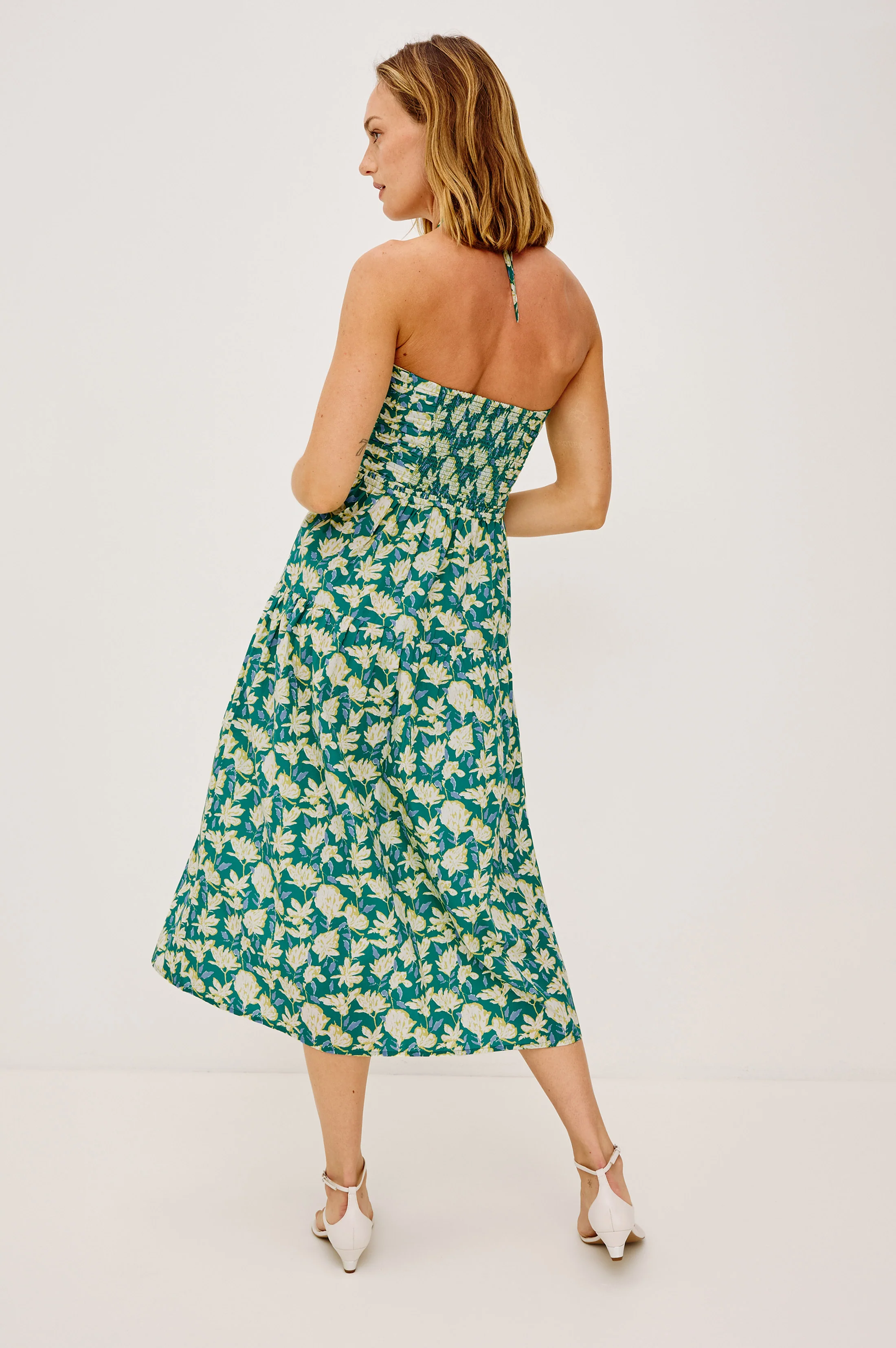 IRENE DRESS - GREEN MAYFLOWER - Image 5