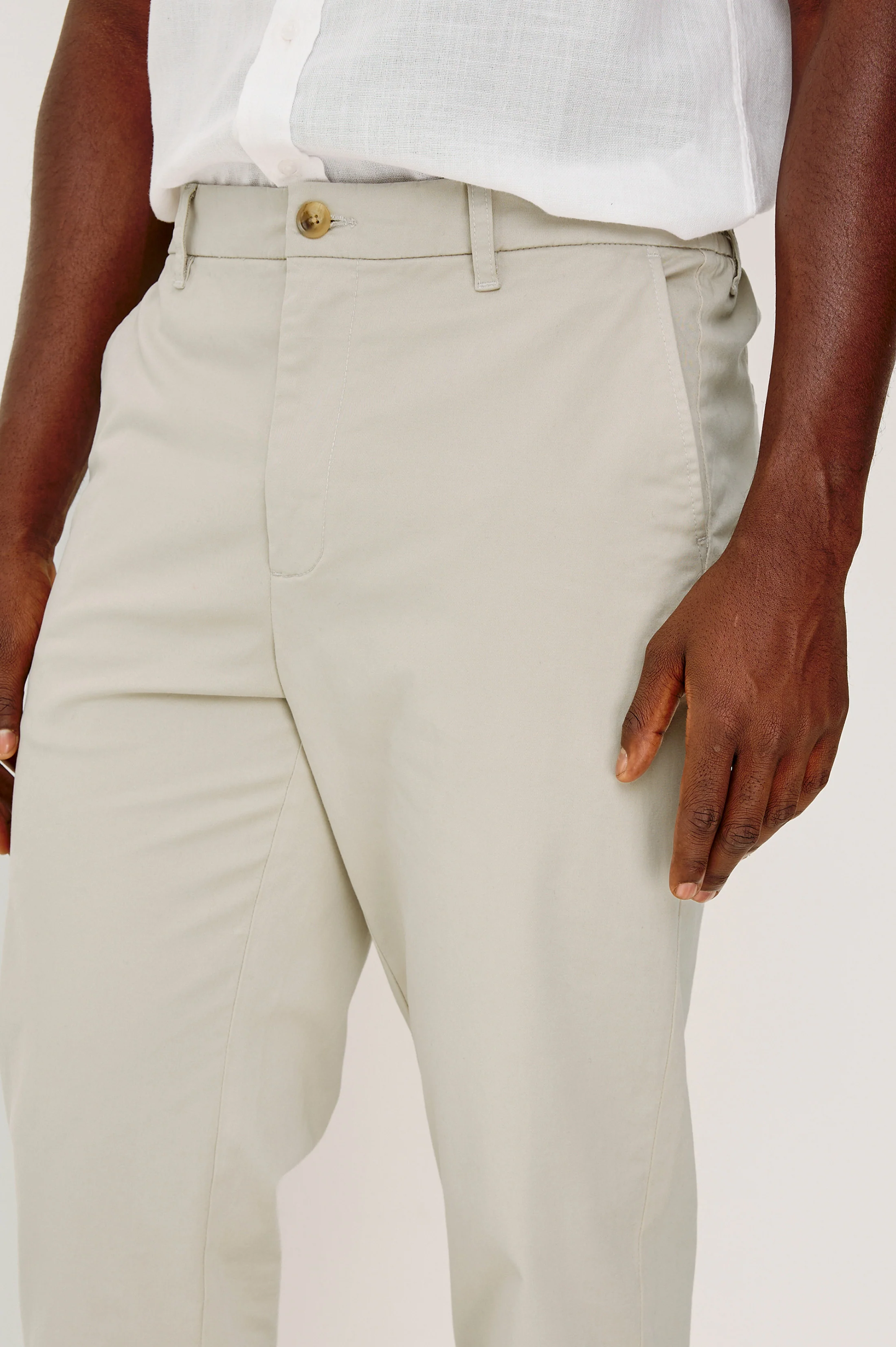 IRVING PANT - STONE - Image 2