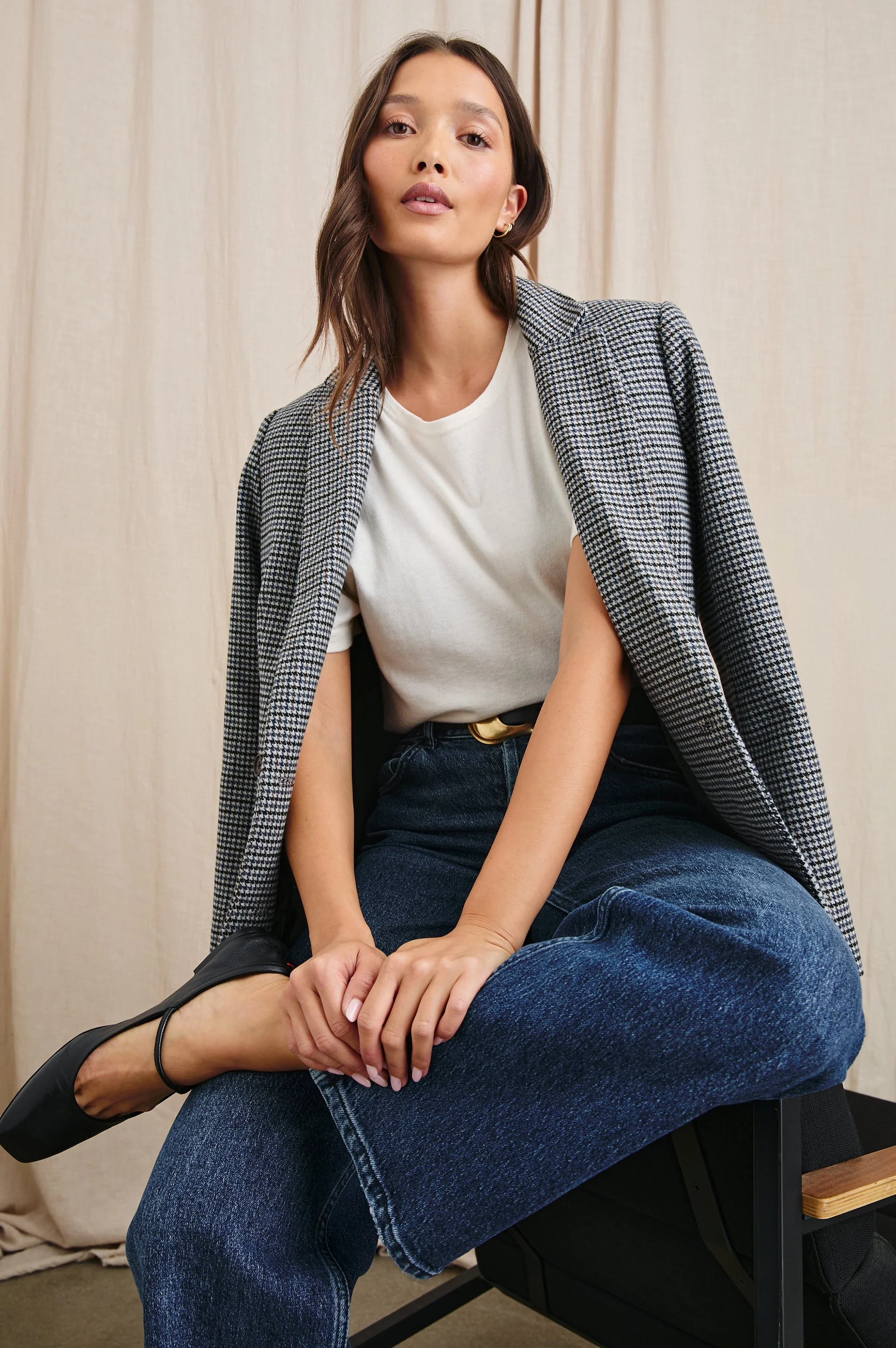 JAC BLAZER - BLACK LAPIZ - Image 4
