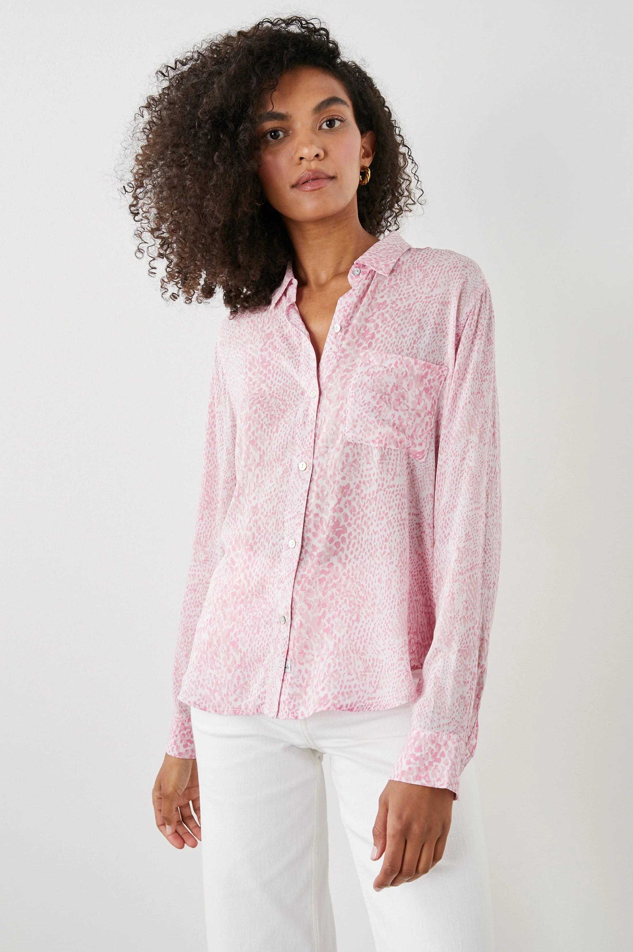 JOSEPHINE SHIRT - PINK BOA