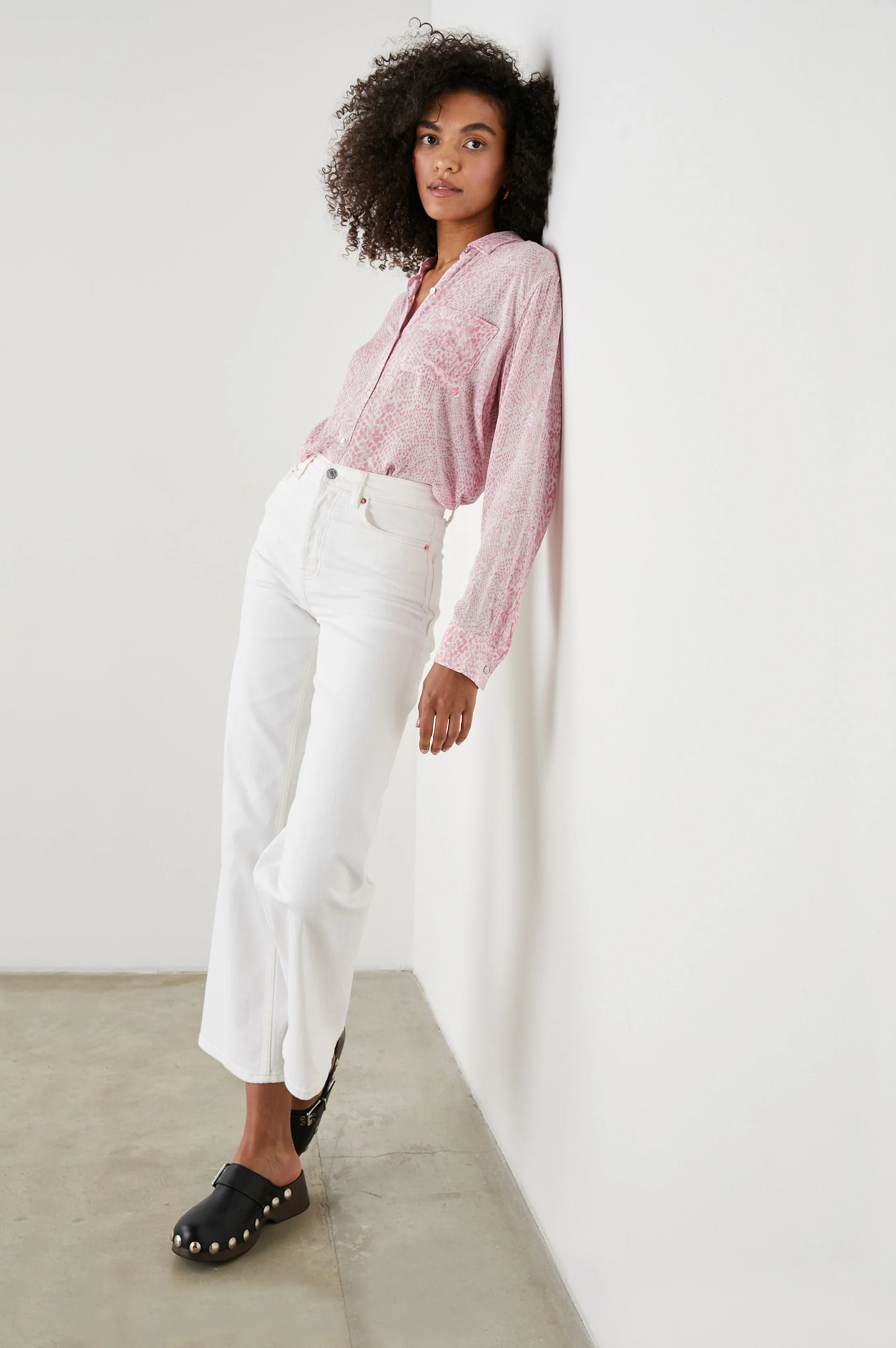 JOSEPHINE SHIRT - PINK BOA - Image 3