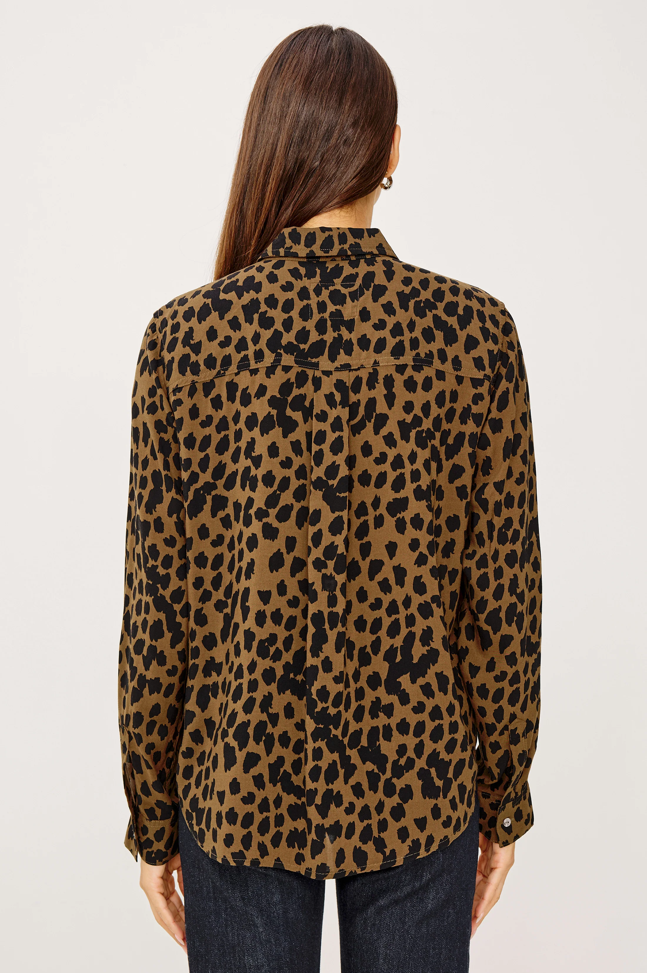 JOSEPHINE SHIRT - TEAK SPOTTED - Image 5