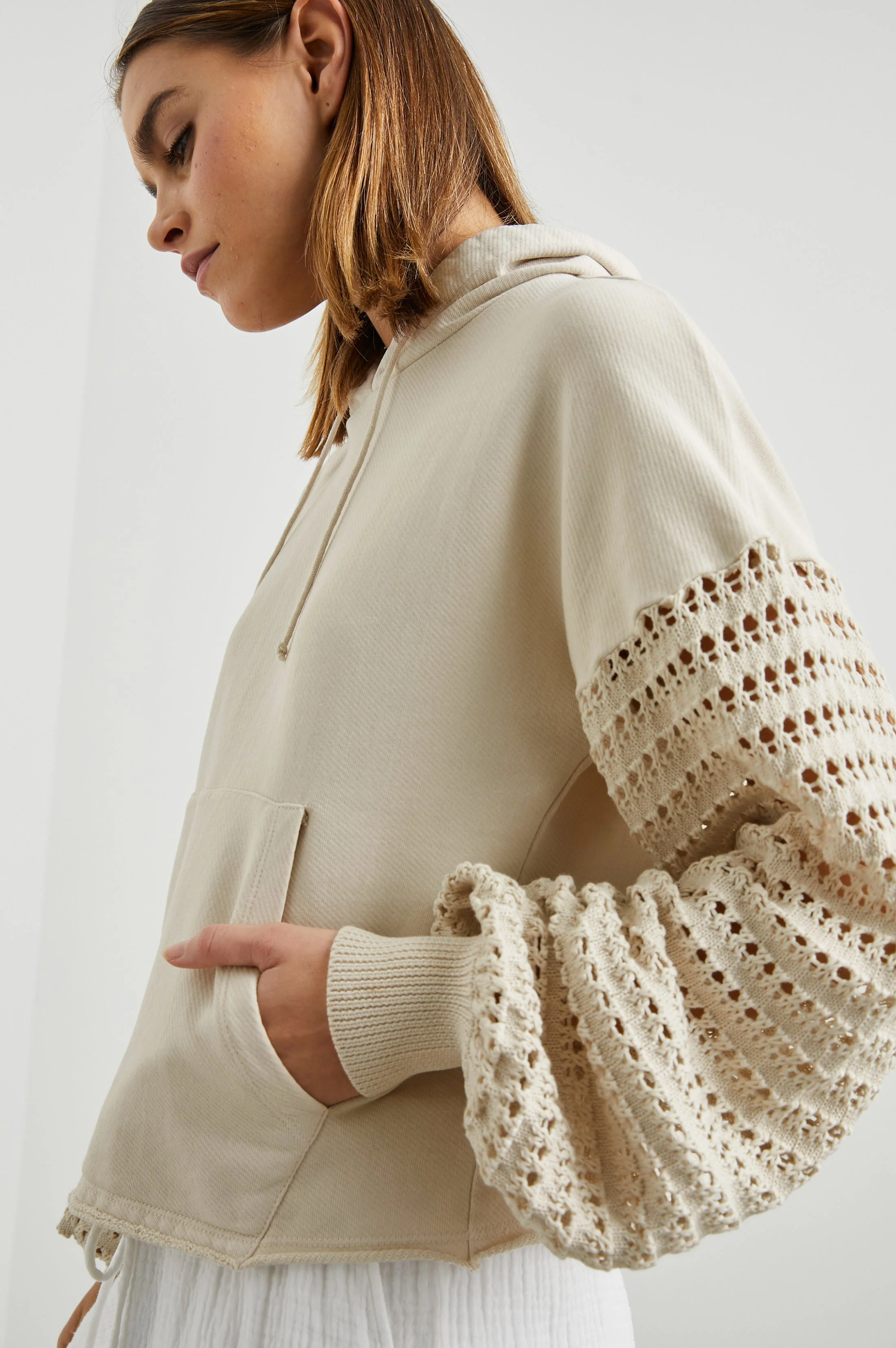 JOYCE SWEATSHIRT - FLAX - Image 2