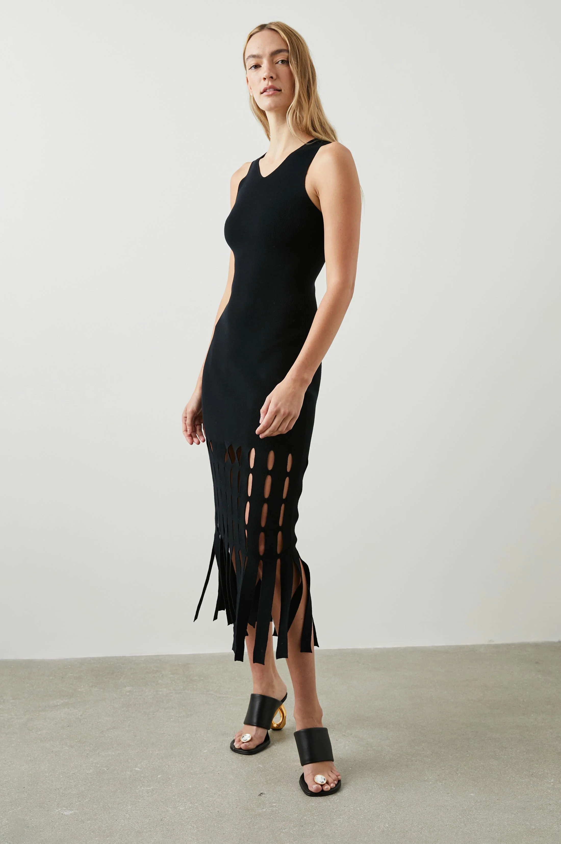 KAIA DRESS - BLACK - Image 4