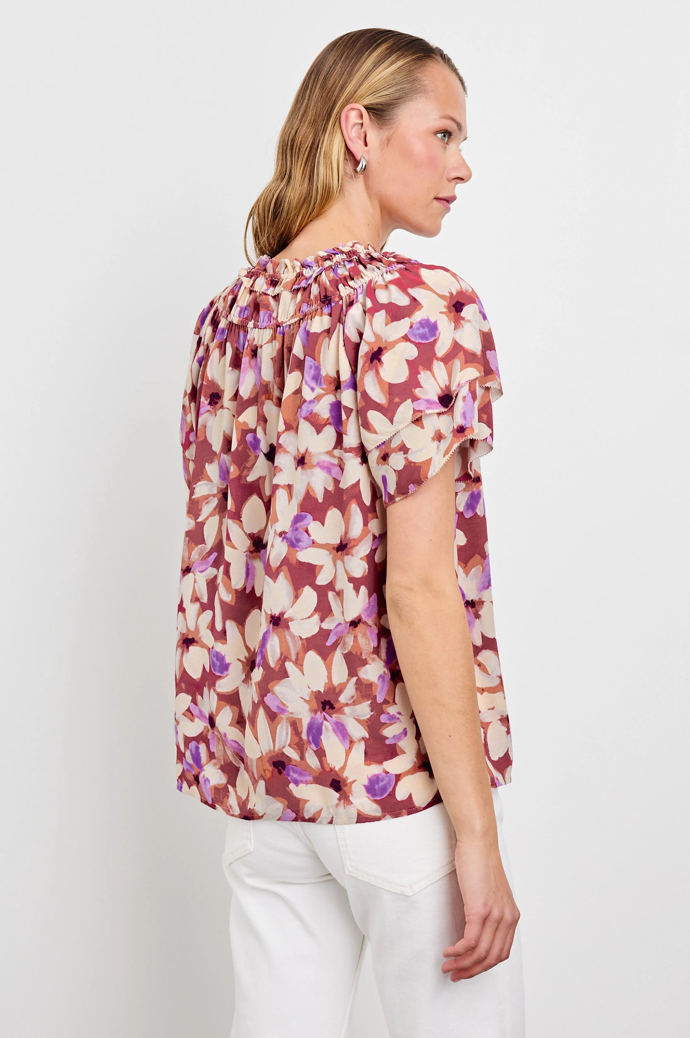 KAMILA TOP - AMARANTH - Image 5