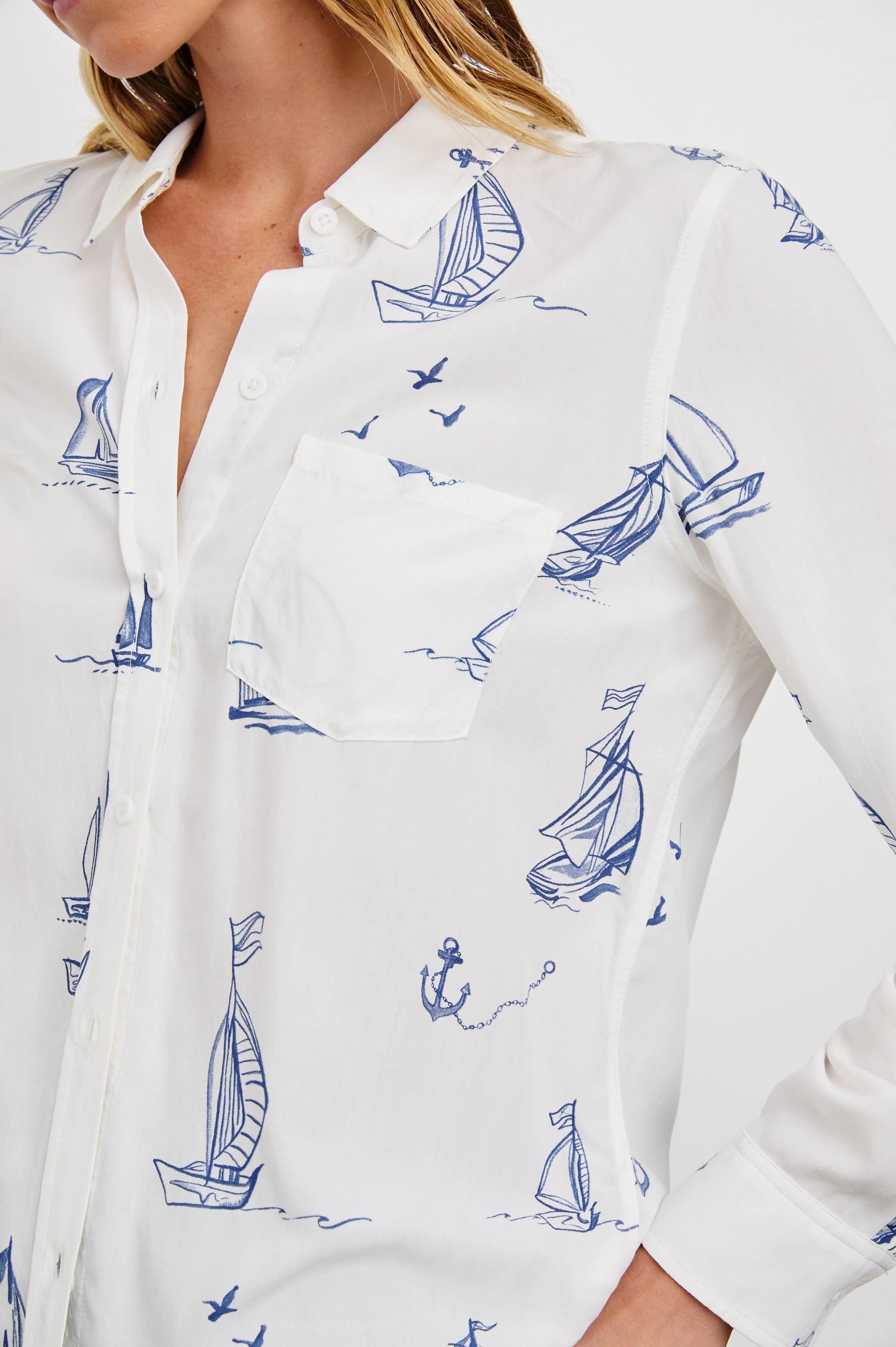 KATHRYN SHIRT - SAILBOATS - Image 2