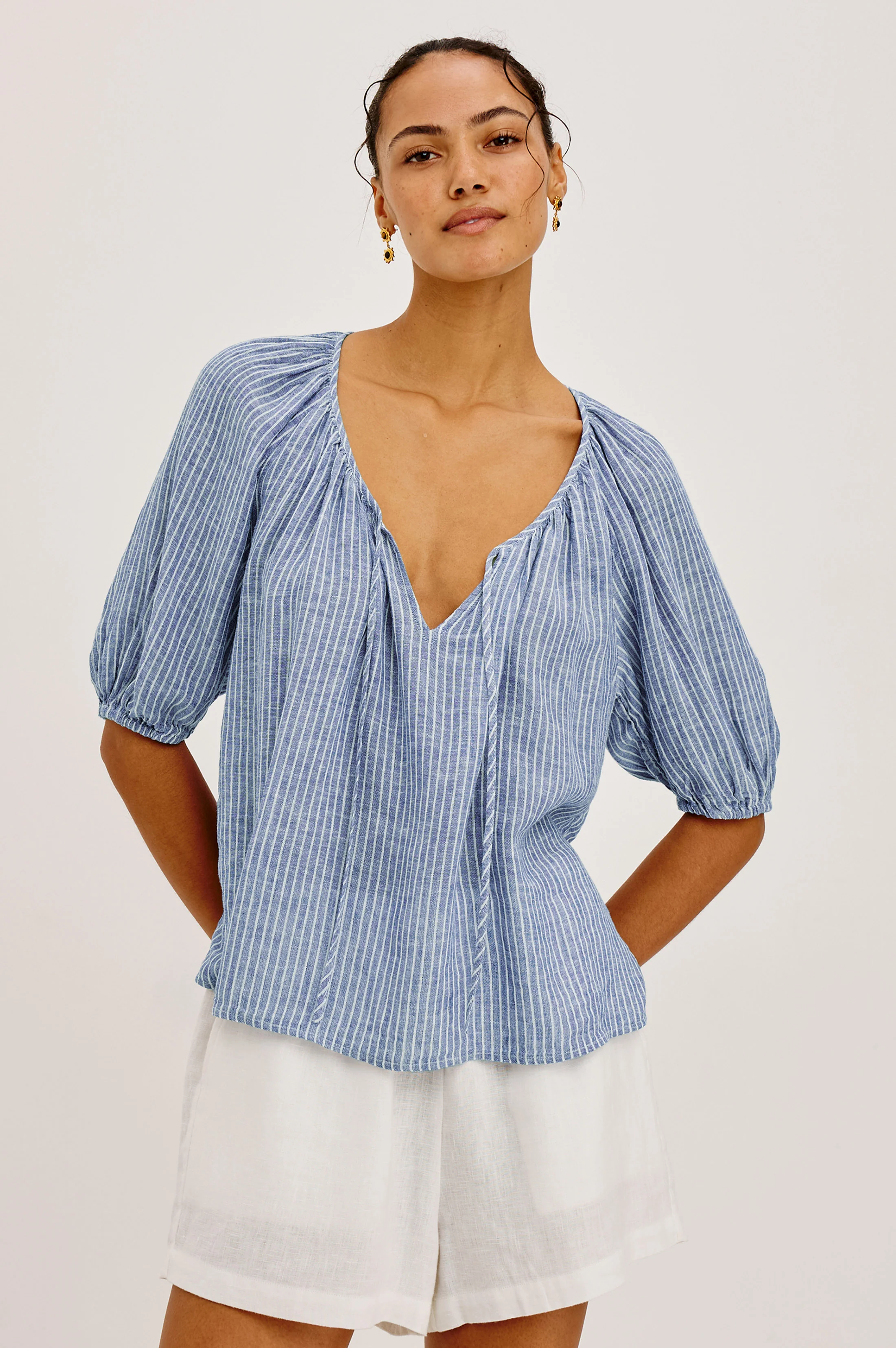 KIRSTIE TOP - BARLETTA STRIPE - Image 4