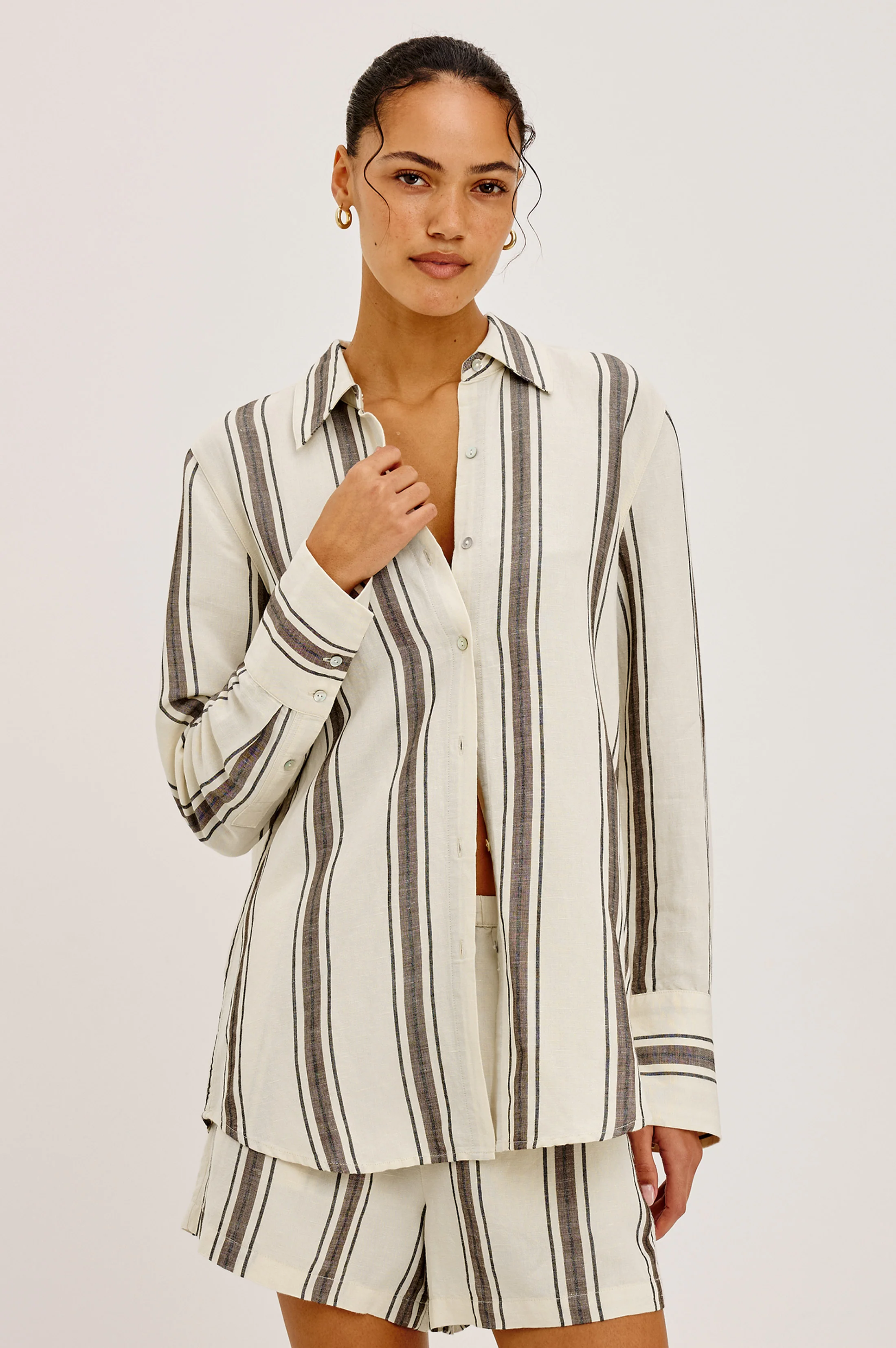 KNOX SHIRT - SEQUOIA STRIPE