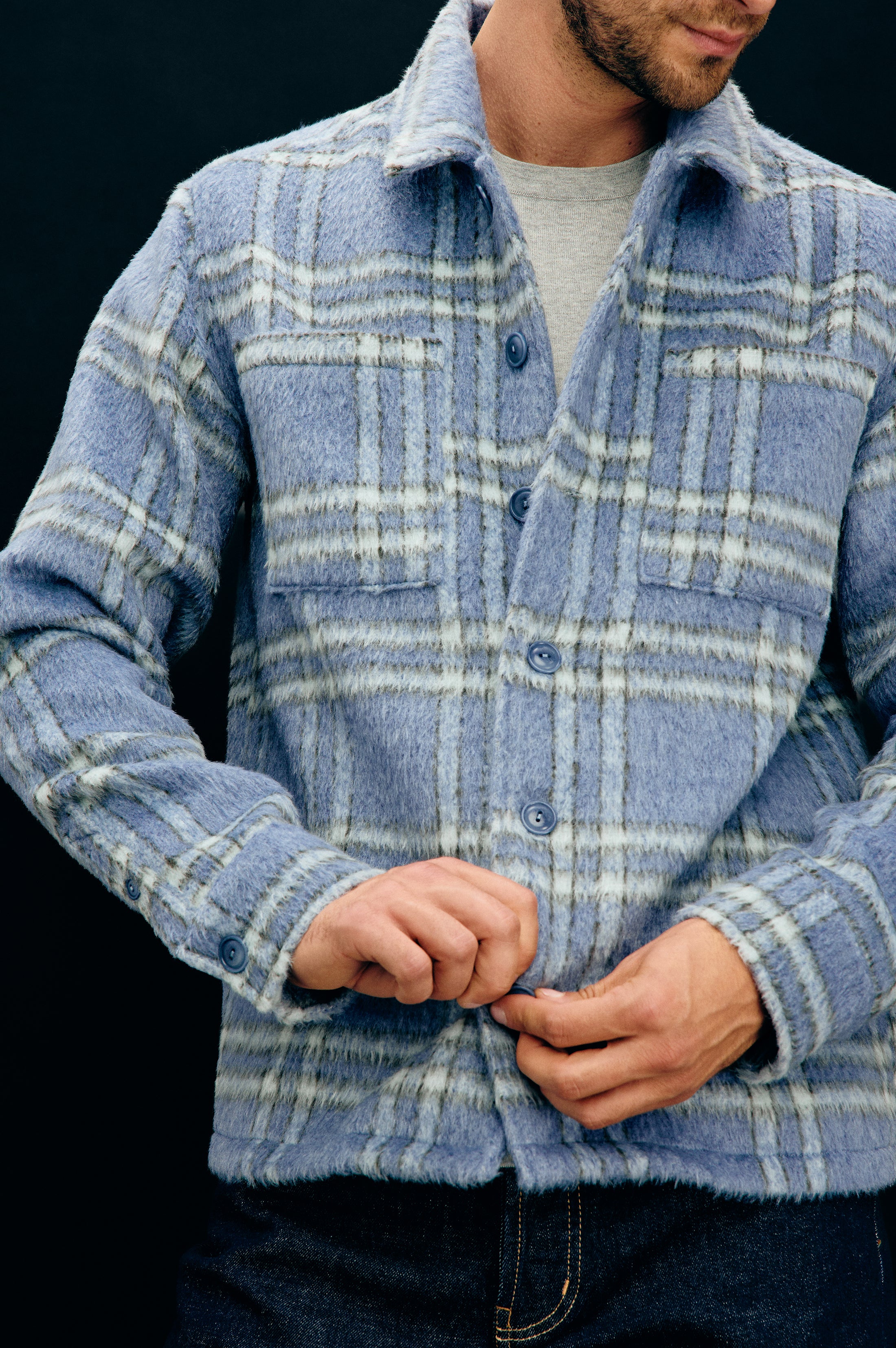 LACHLAN SHIRT - BLUE LOTUS - Image 2