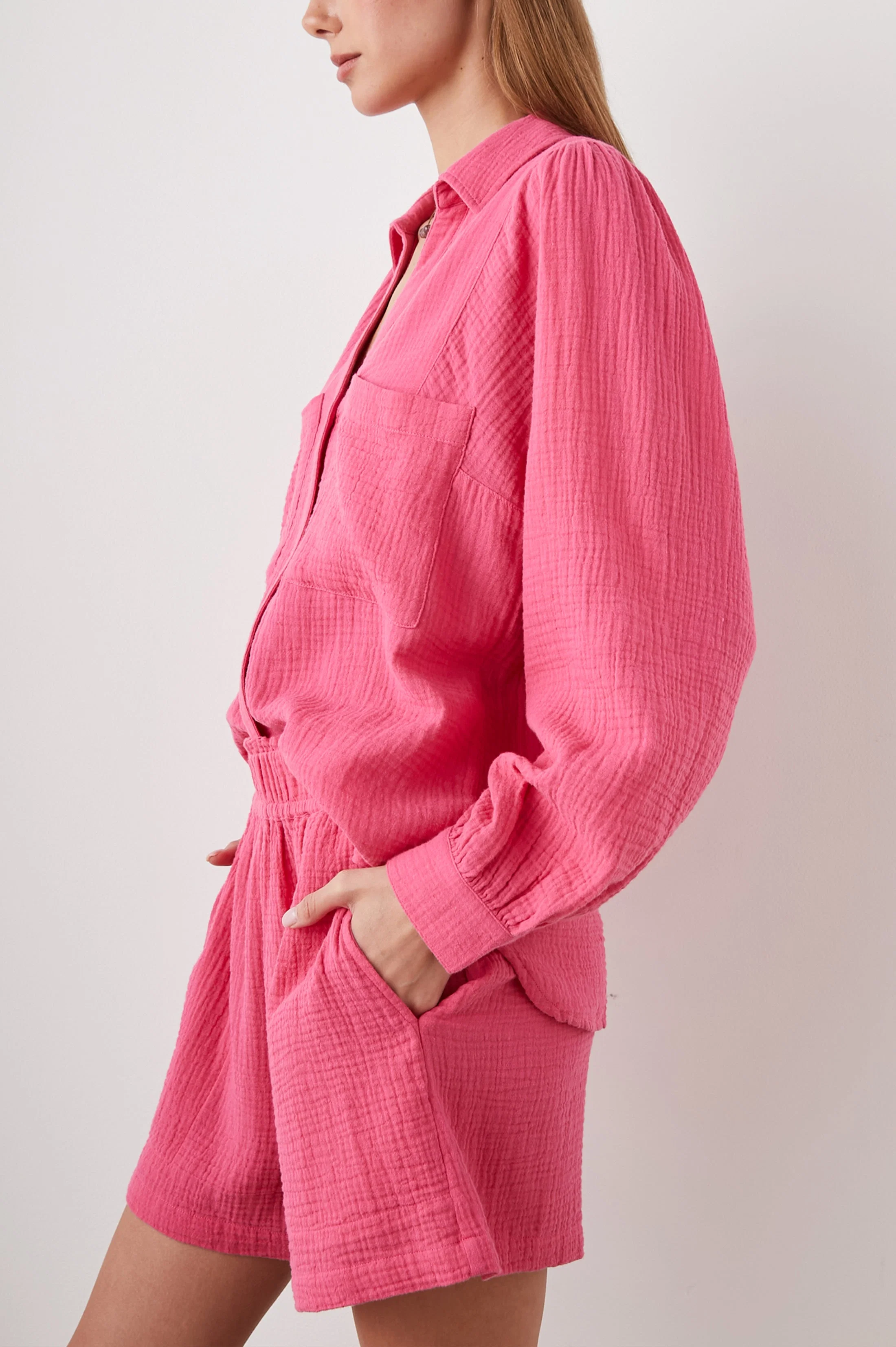 LAUREN SHIRT - HIBISCUS - Image 4
