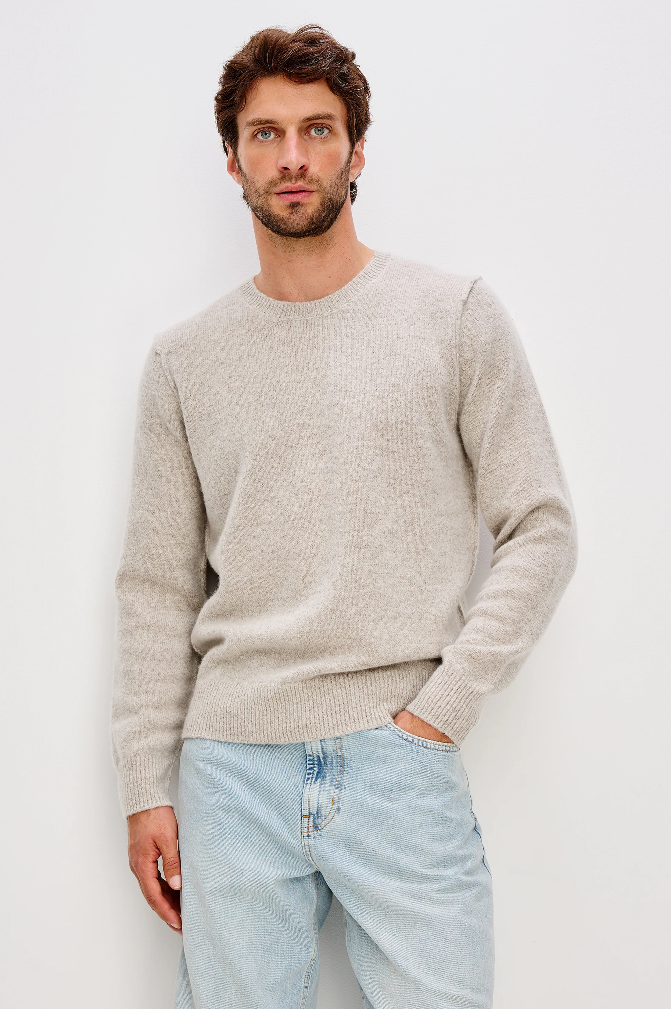 LAURENT SWEATER - SILVERLEAF