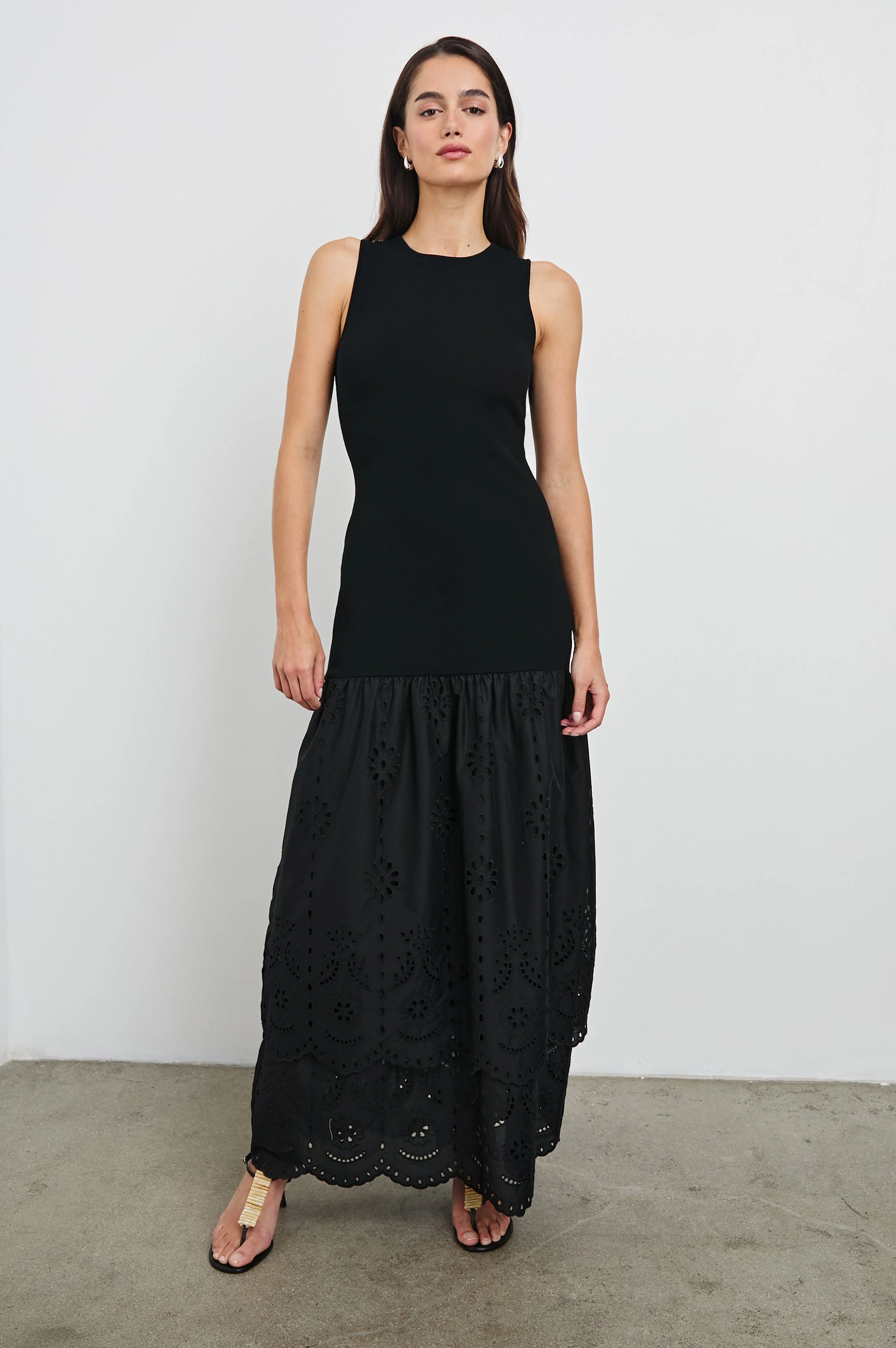 LAVINA DRESS - BLACK - Image 3