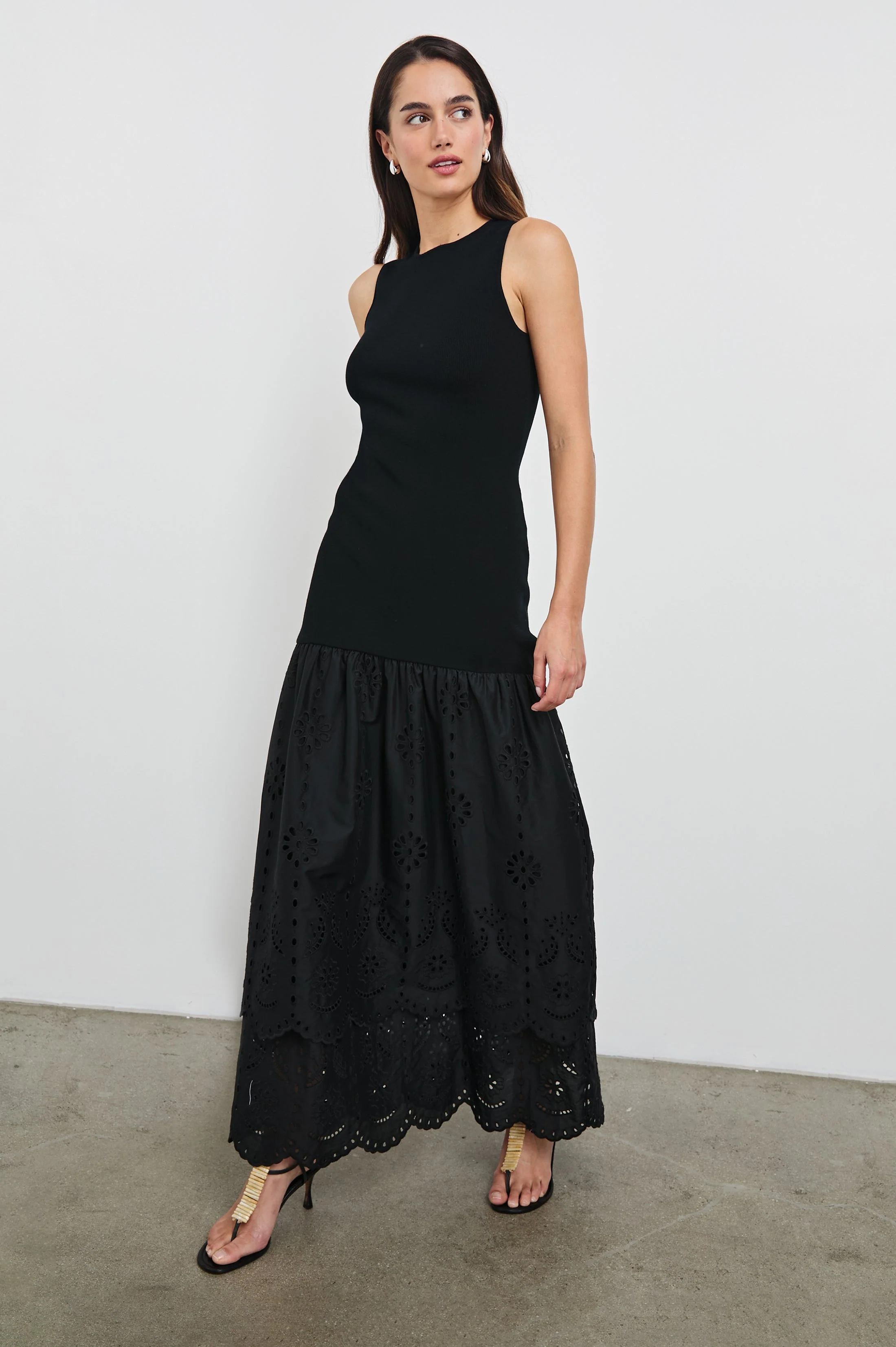 LAVINA DRESS - BLACK - Image 4