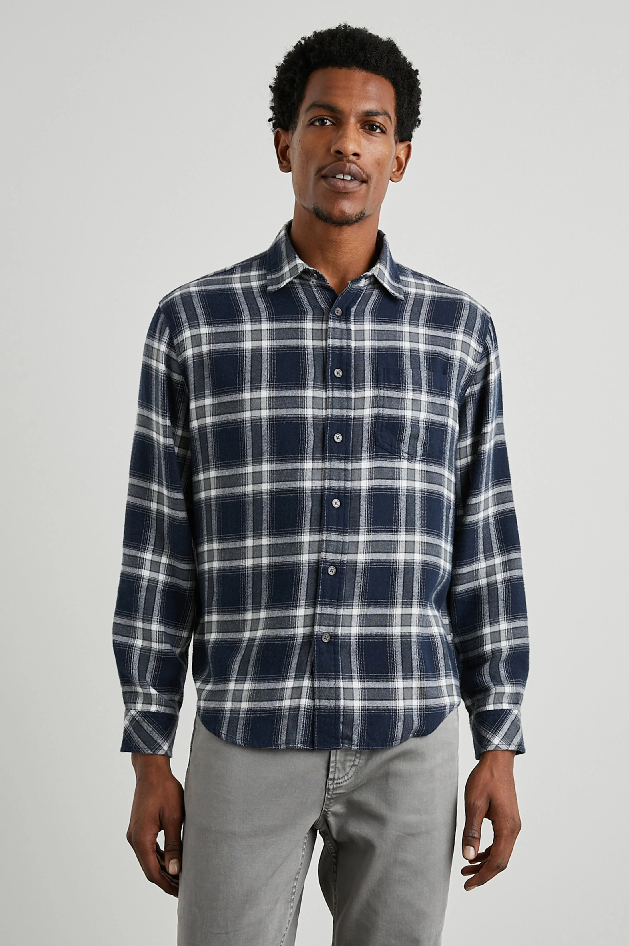 LENNOX SHIRT - NAVY COVE