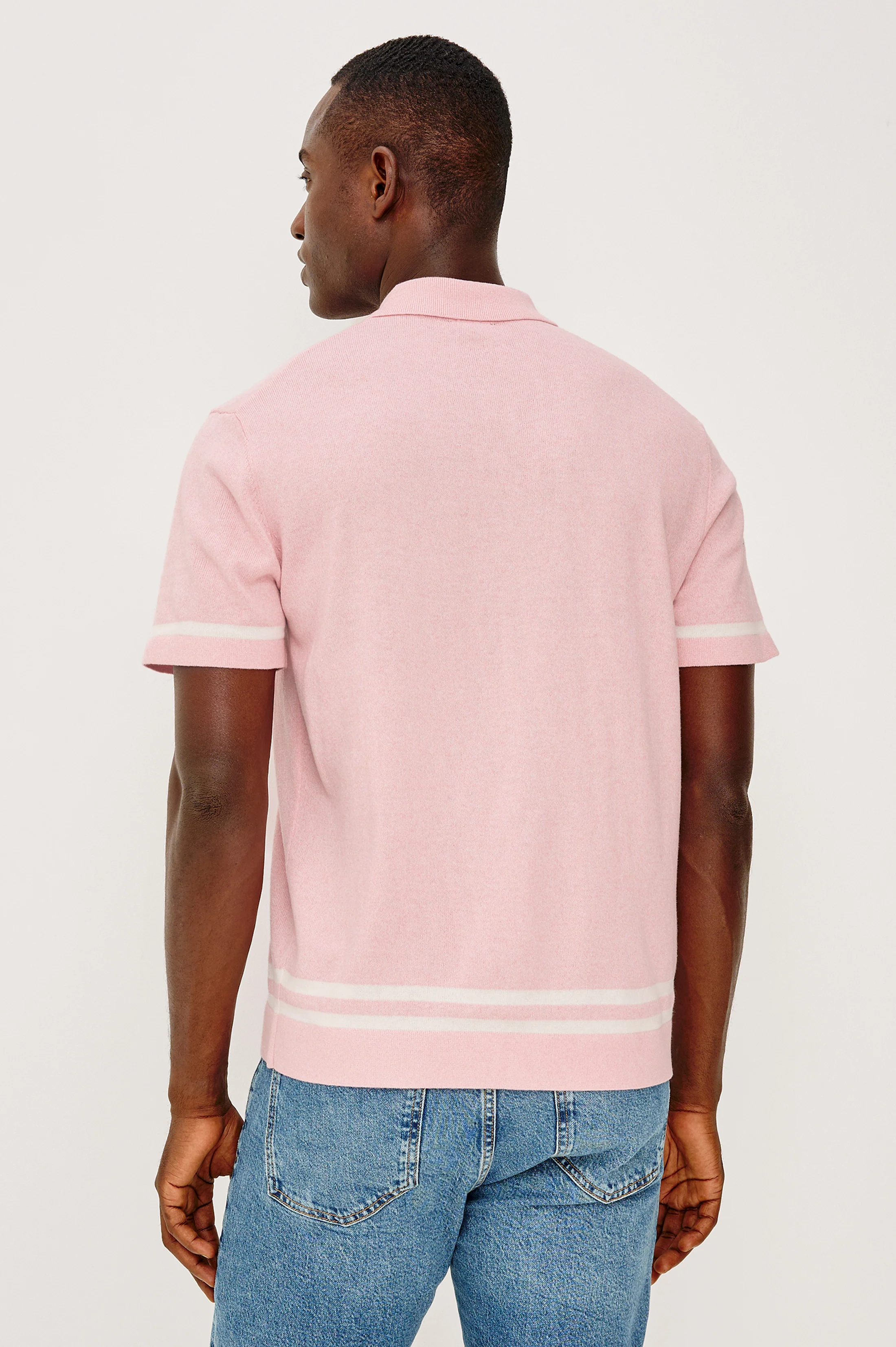 LEO SHIRT - ROSE MELANGE - Image 5
