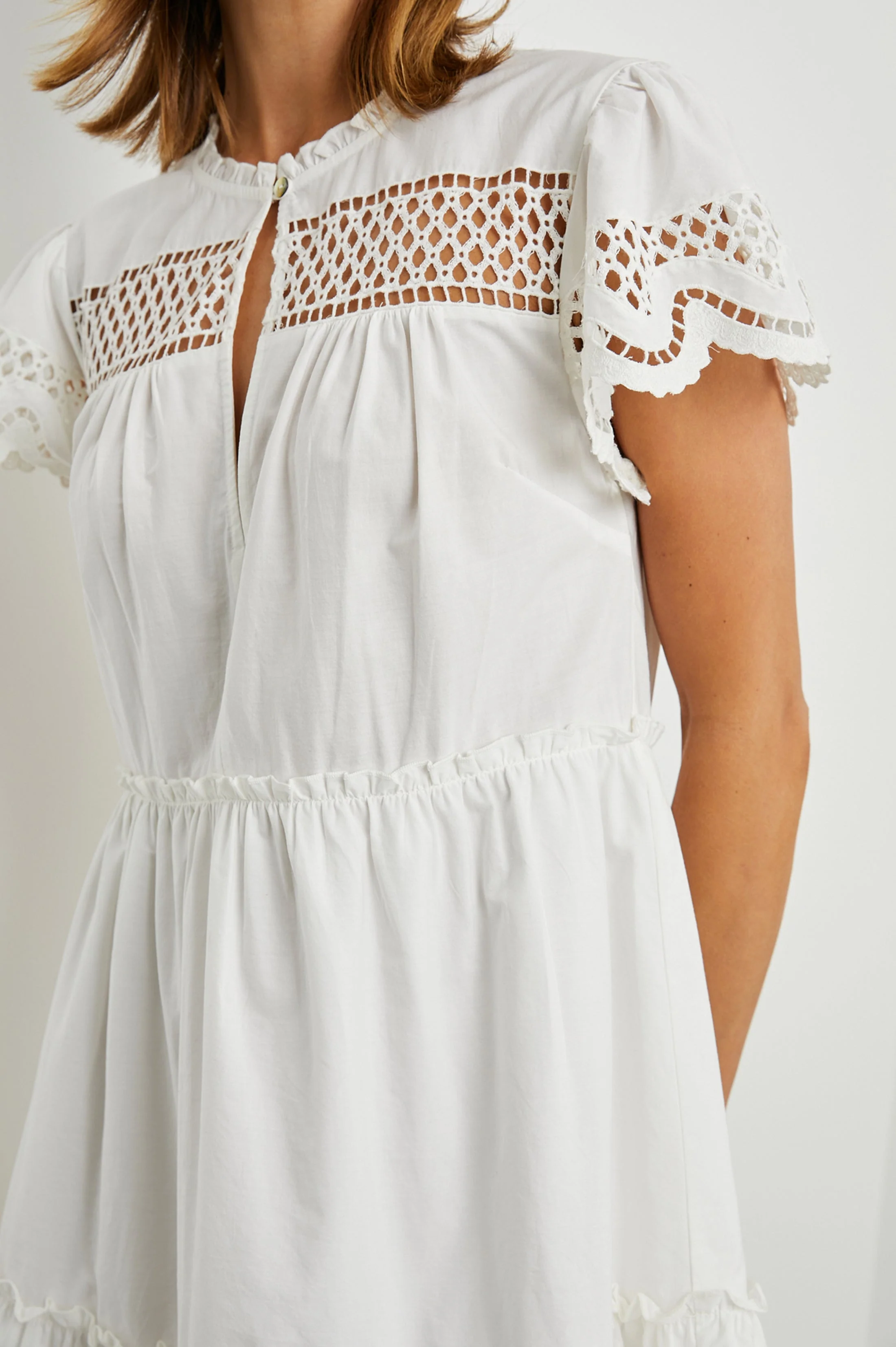 LETTIE DRESS - WHITE - Image 2