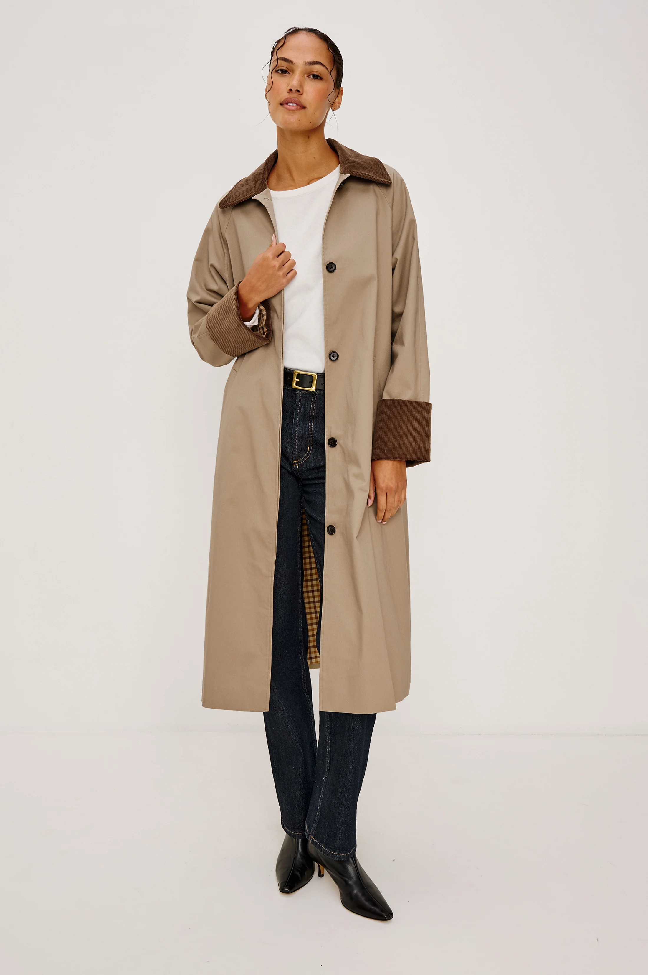 LEVY COAT - KHAKI - Image 4