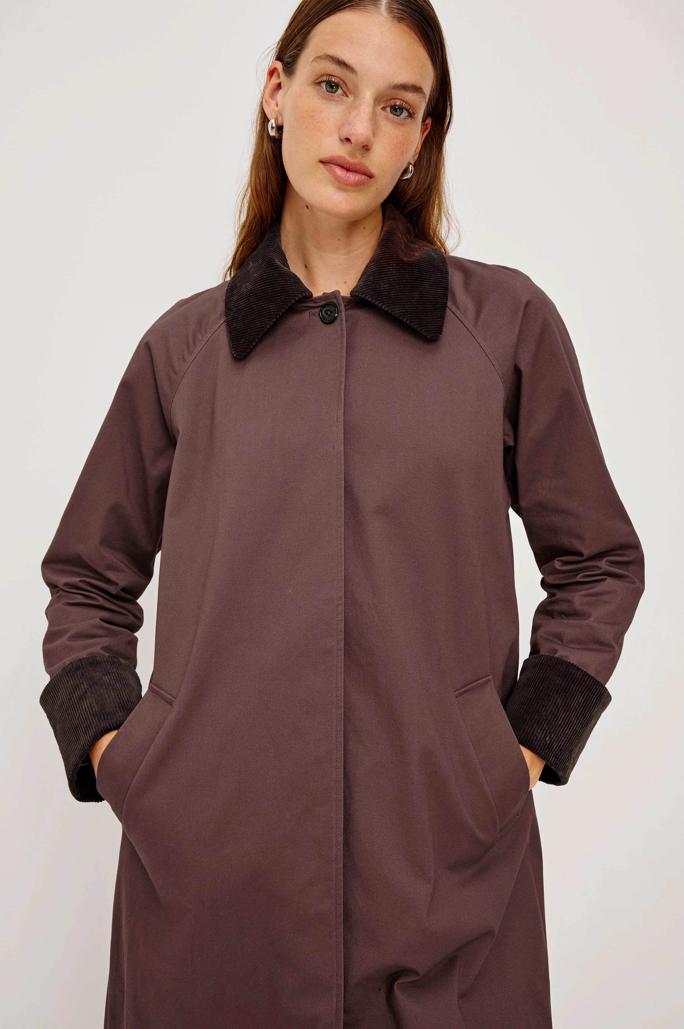 LEVY COAT - RAISIN - Image 2